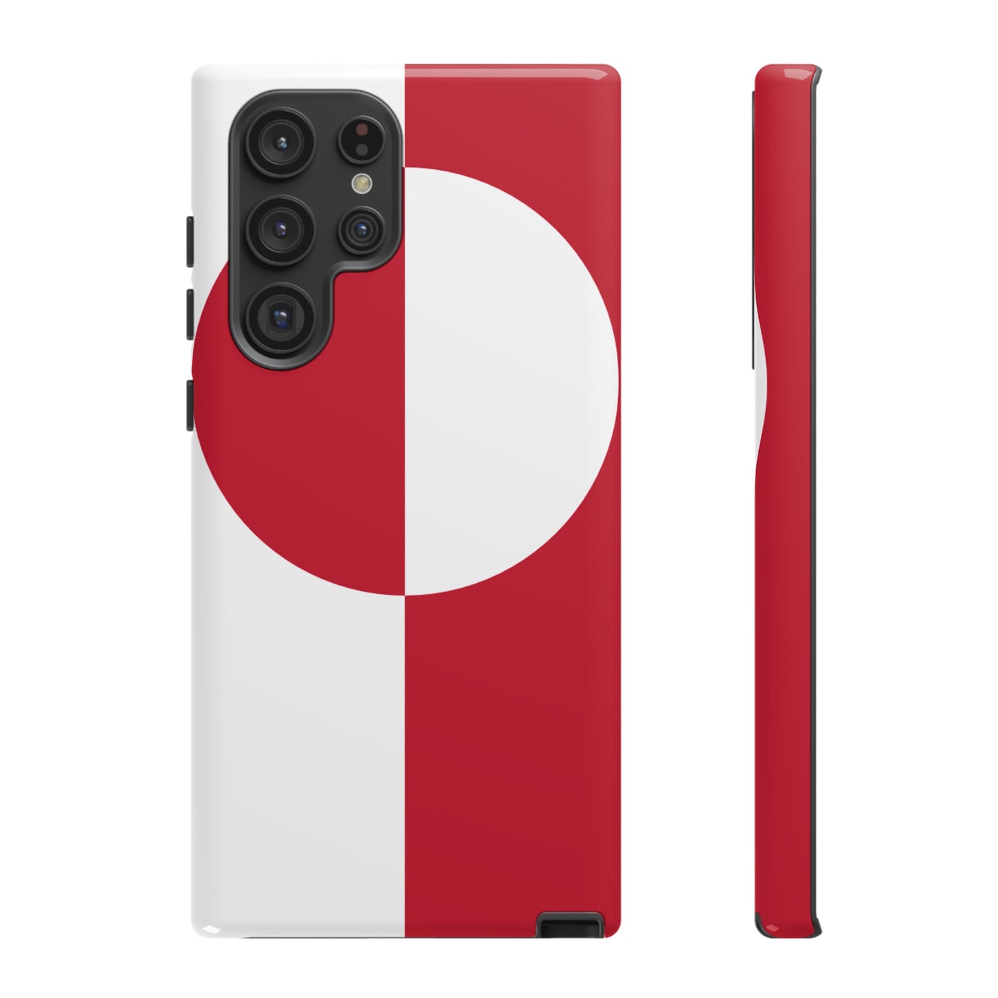 Greenland (Denmark) Flag Phone Case | iPhone 15 Plus/ Pro, 14, 13, 12| Google Pixel 7, Pro, 5| Samsung Galaxy S23 All Major Phone Models