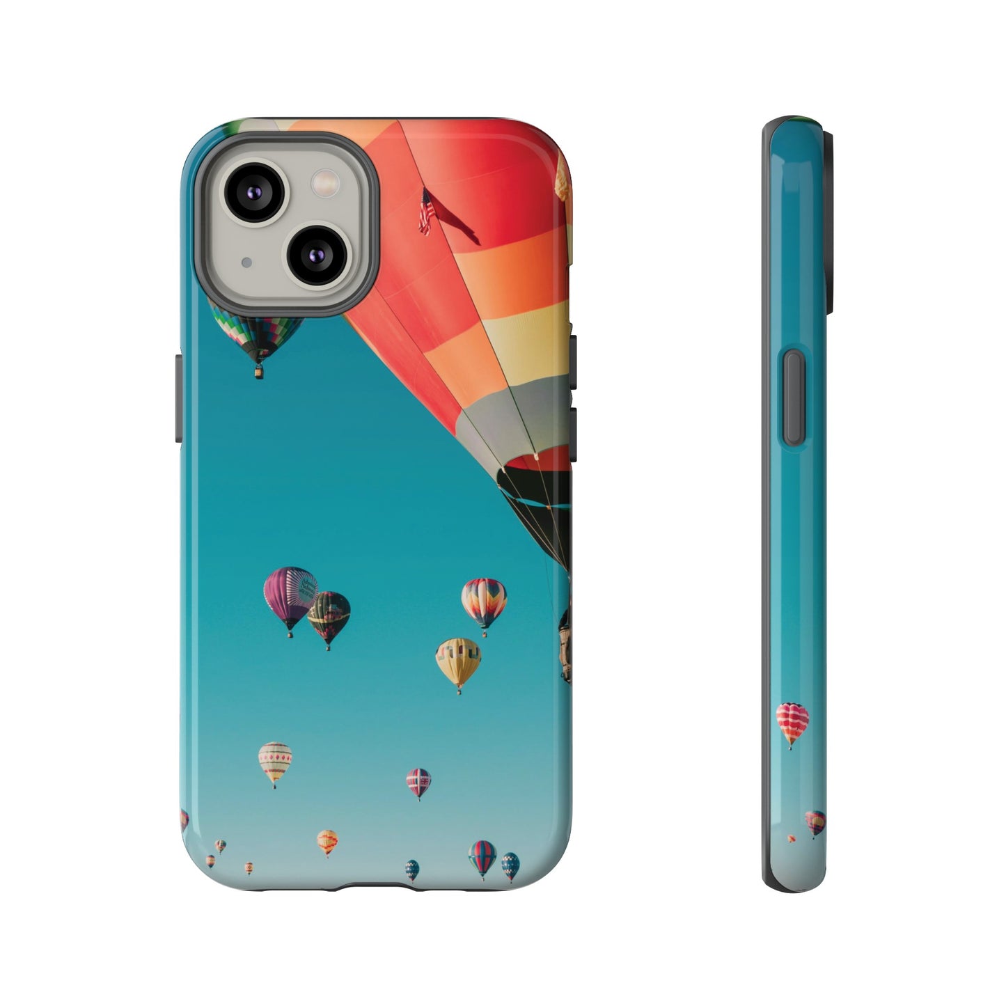 Hot Air Balloon Wallpaper Phone Case | iPhone 15 Plus/ Pro, 14, 13, 12| Google Pixel 7, Pro, 5| Samsung Galaxy S23 All Major Phone Models