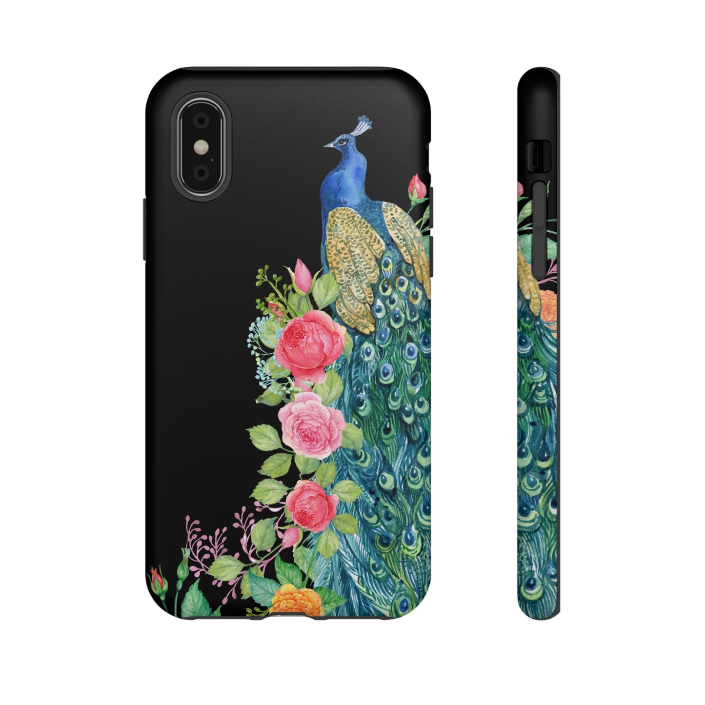 Peacock Wallpaper Phone Case | iPhone 15 Plus/ Pro, 14, 13, 12| Google Pixel 7, Pro, 5| Samsung Galaxy S23 All Major Phone Models