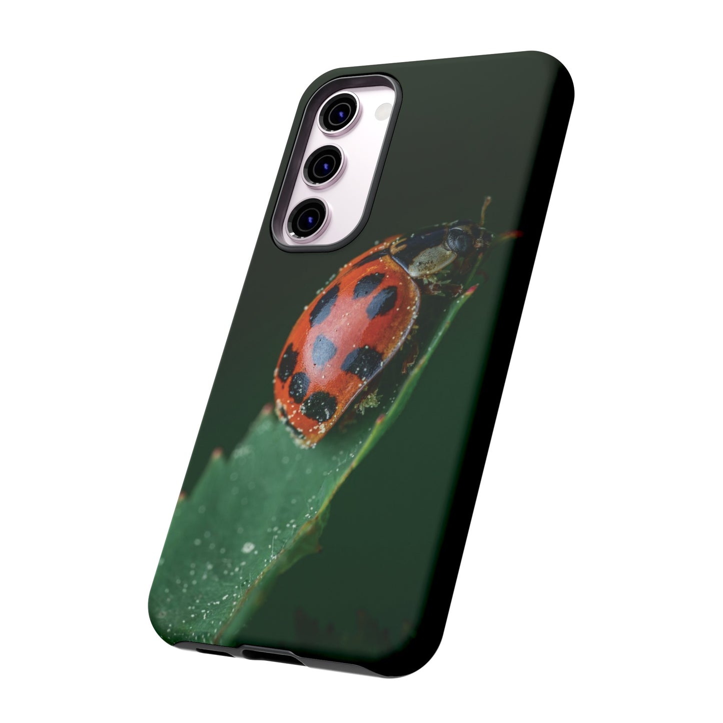 Ladybug Wallpaper Phone Case | iPhone 15 Plus/ Pro, 14, 13, 12| Google Pixel 7, Pro, 5| Samsung Galaxy S23 All Major Phone Models