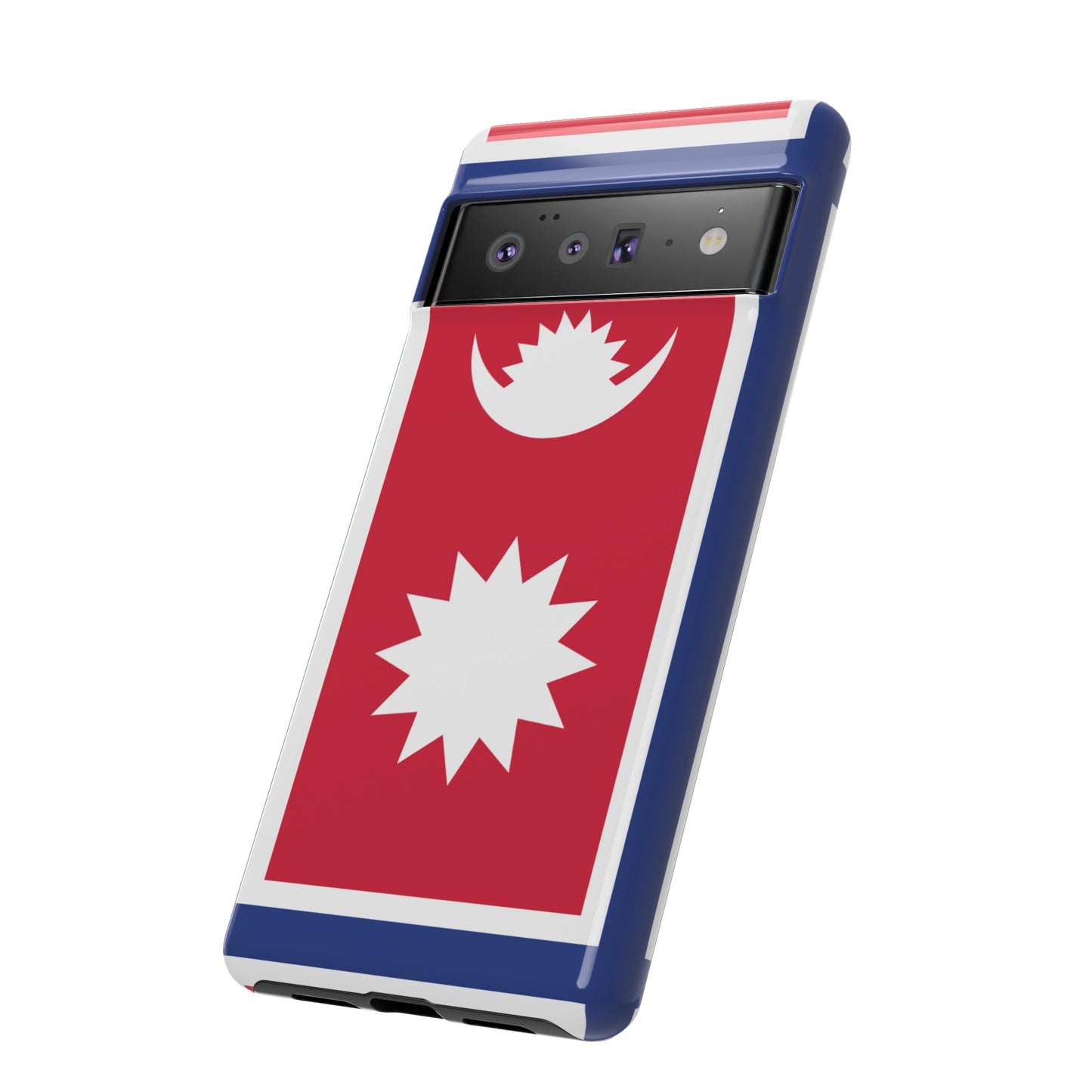 Nepal Flag Phone Case | iPhone 15 Plus/ Pro, 14, 13, 12| Google Pixel 7, Pro, 5| Samsung Galaxy S23 All Major Phone Models