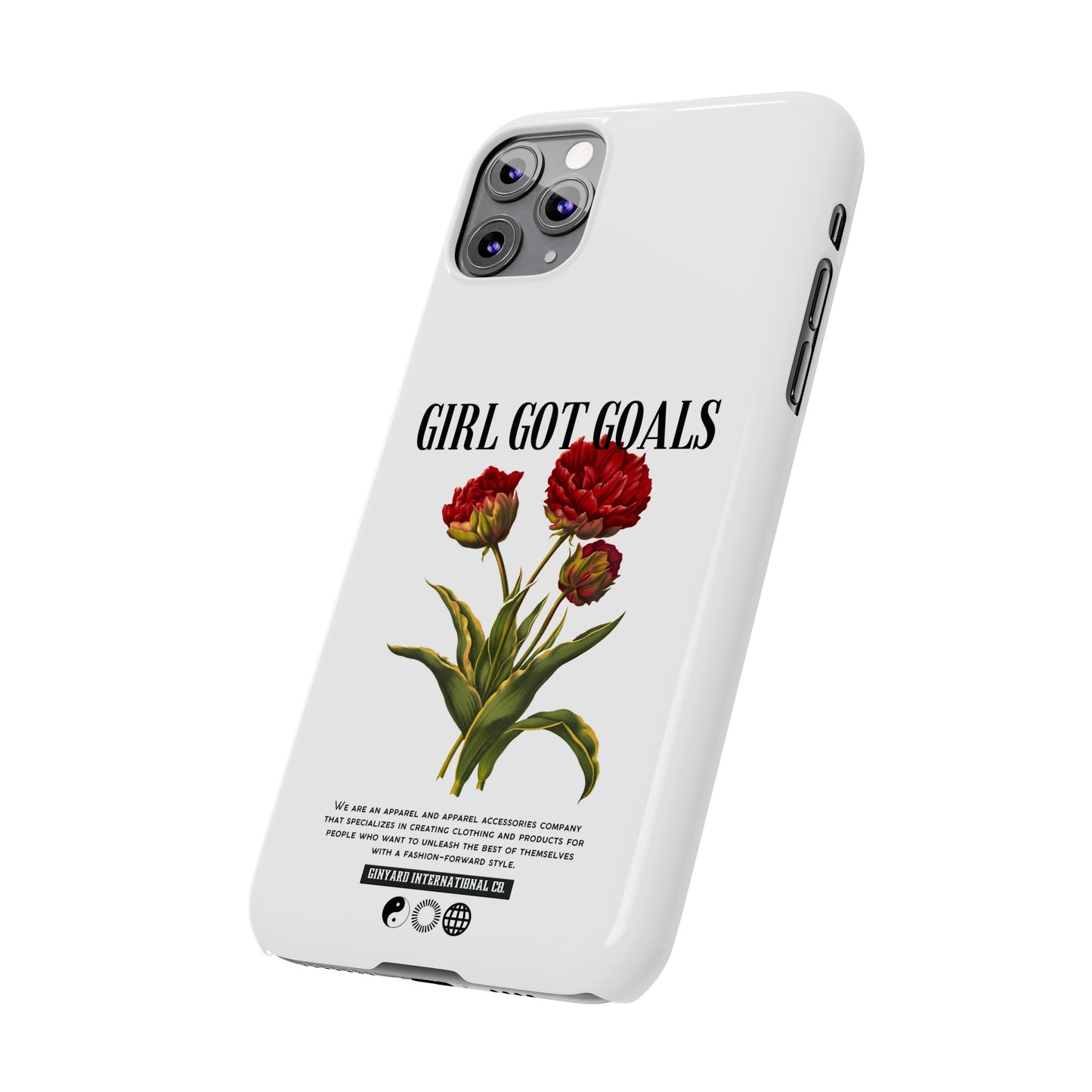 Girl Got Goals Phone Case | iPhone 15 Plus/ Pro, 14, 13, 12|