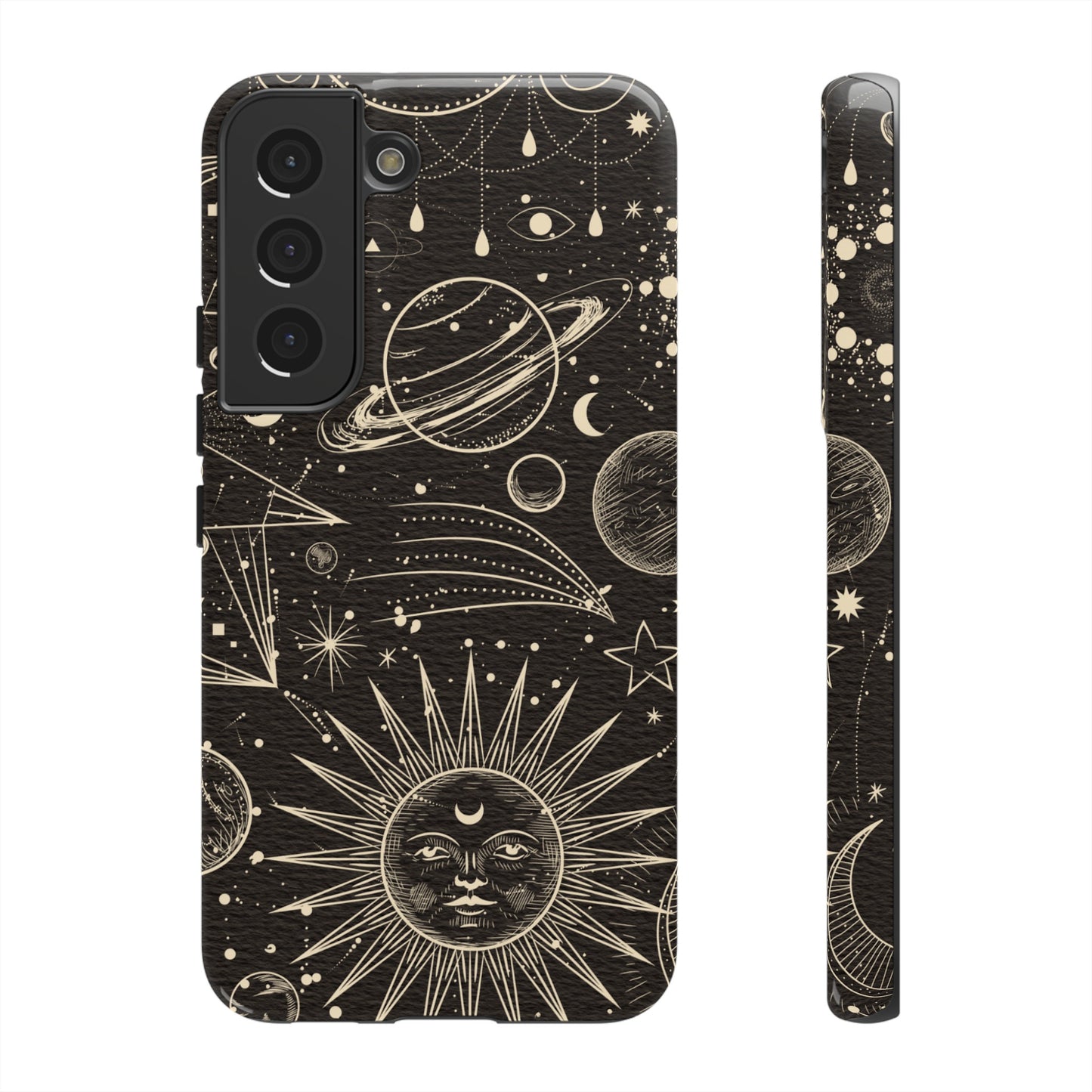 Golden Universe Wallpaper Phone Case | iPhone 15 Plus/ Pro, 14, 13, 12| Google Pixel 7, Pro, 5| Samsung Galaxy S23 All Major Phone Models