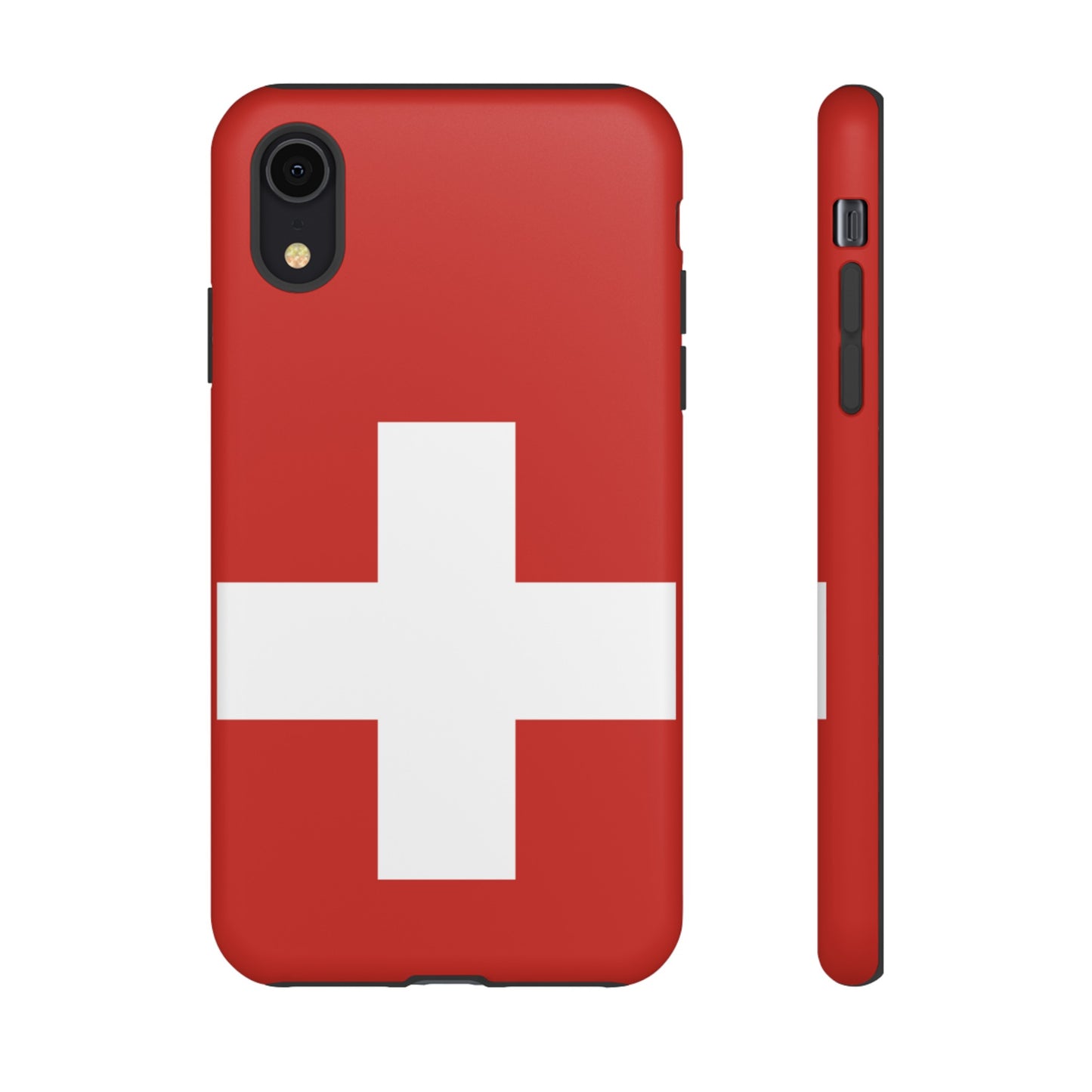 Switzerland Flag Phone Case | iPhone 15 Plus/ Pro, 14, 13, 12| Google Pixel 7, Pro, 5| Samsung Galaxy S23 All Major Phone Models