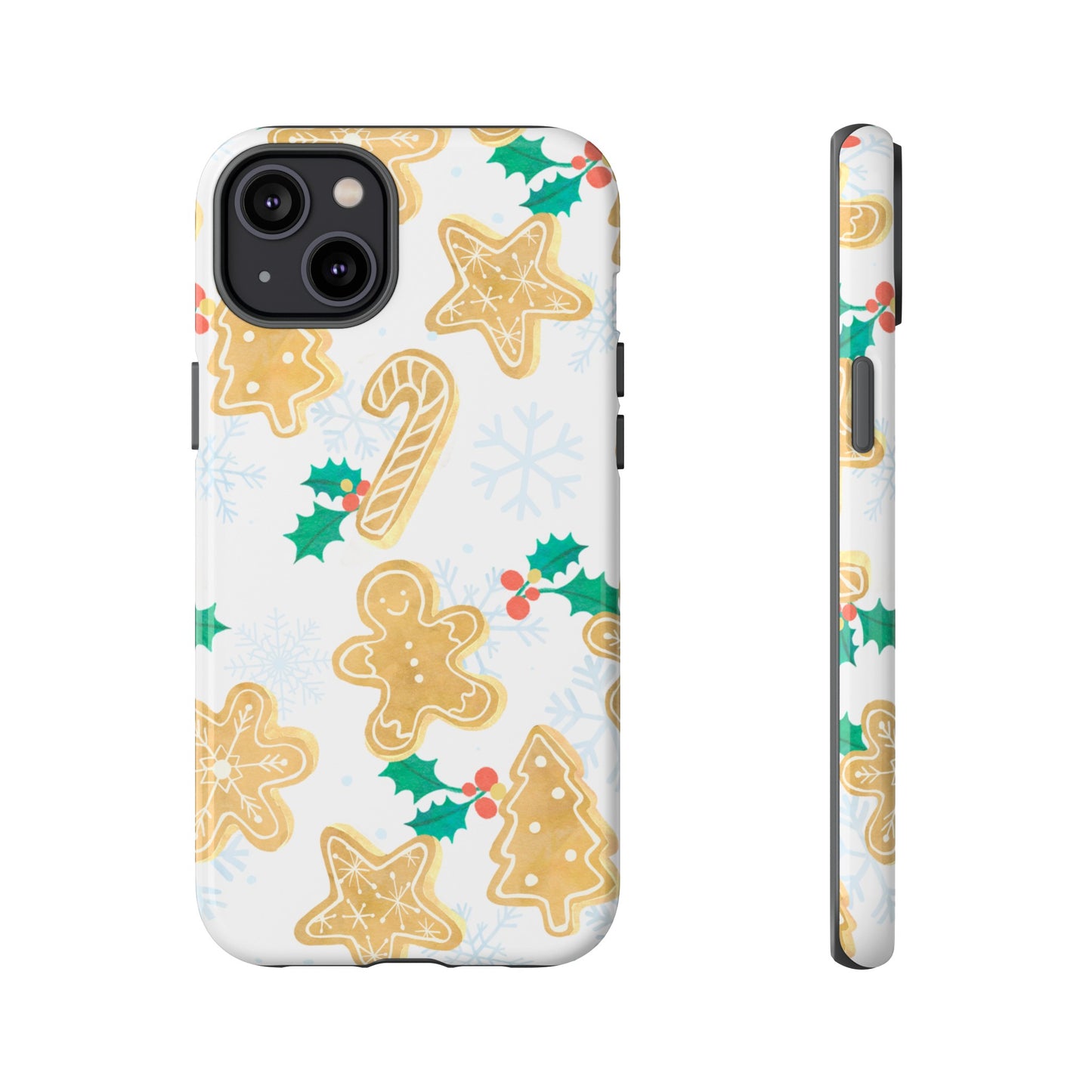 Gingerbread Wallpaper Phone Case | iPhone 15 Plus/ Pro, 14, 13, 12| Google Pixel 7, Pro, 5| Samsung Galaxy S23 All Major Phone Models