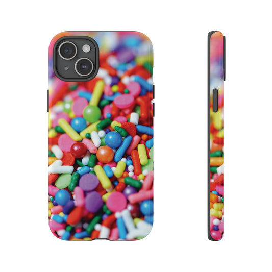 Sprinkles Wallpaper Phone Case | iPhone 15 Plus/ Pro, 14, 13, 12| Google Pixel 7, Pro, 5| Samsung Galaxy S23 All Major Phone Models