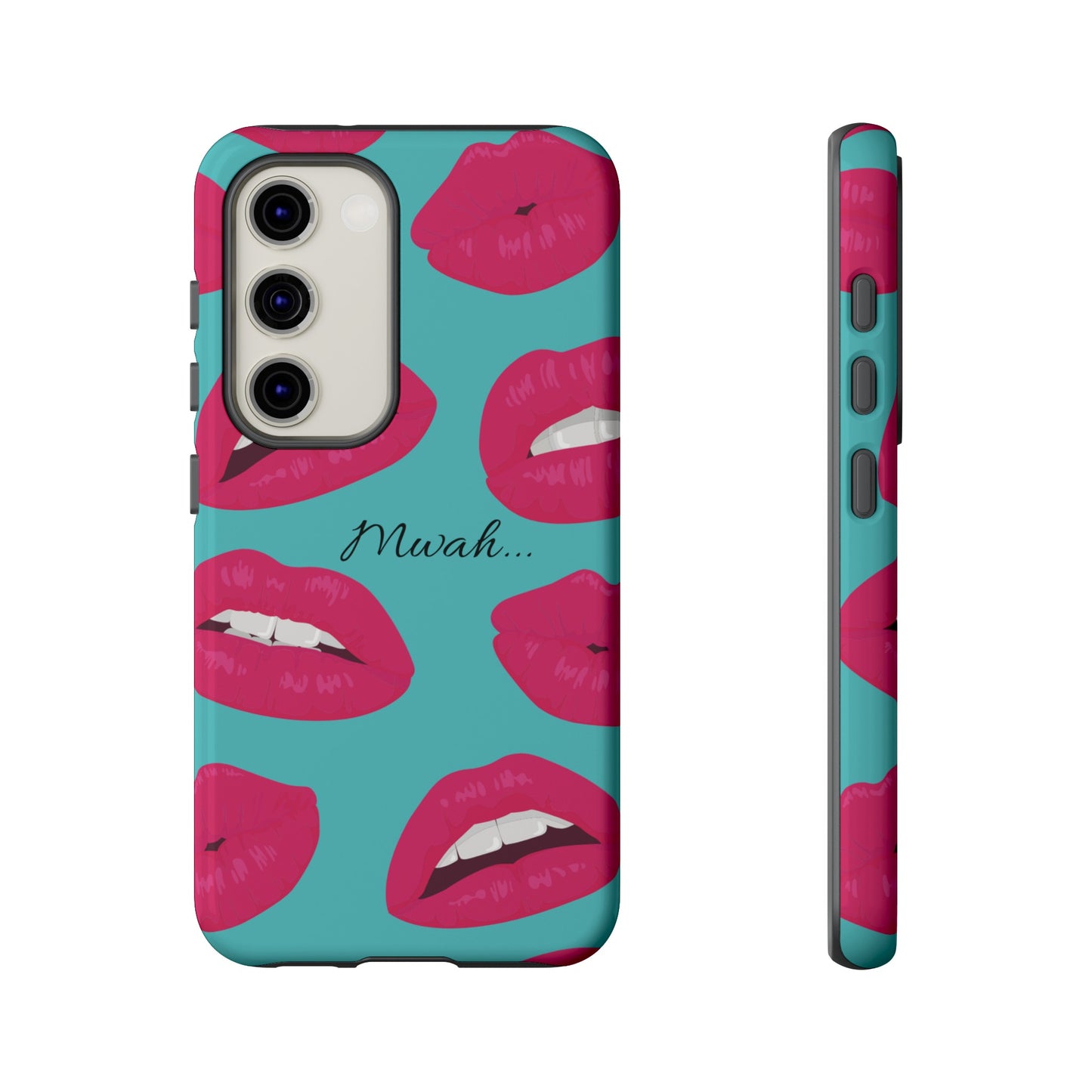 Mwah! Wallpaper Phone Case | iPhone 15 Plus/ Pro, 14, 13, 12| Google Pixel 7, Pro, 5| Samsung Galaxy S23 All Major Phone Models