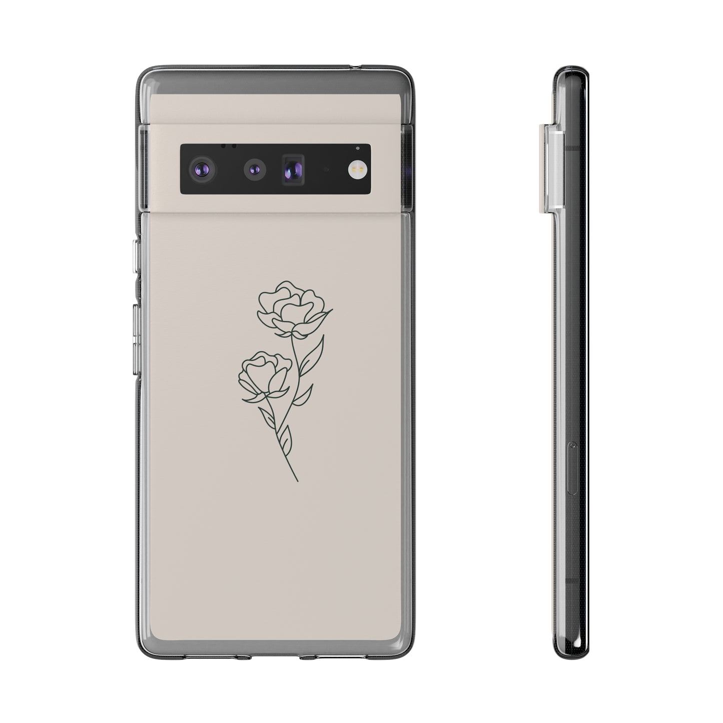 Simple Rose Phone Case | iPhone 15 Plus/ Pro, 14, 13, 12| Google Pixel 7, Pro, 5| Samsung Galaxy S23 All Major Phone Models