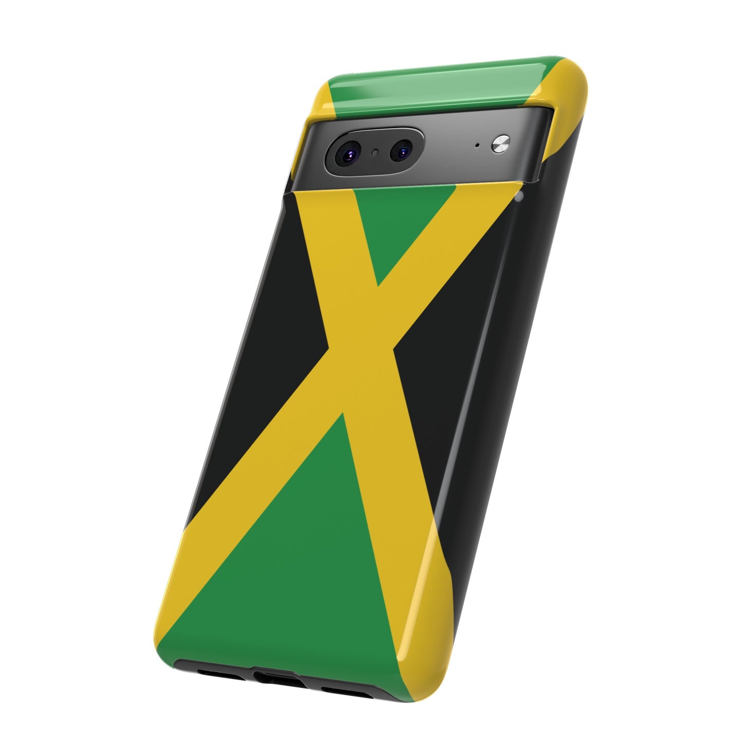 Jamaica Flag Phone Case | iPhone 15 Plus/ Pro, 14, 13, 12| Google Pixel 7, Pro, 5| Samsung Galaxy S23 All Major Phone Models