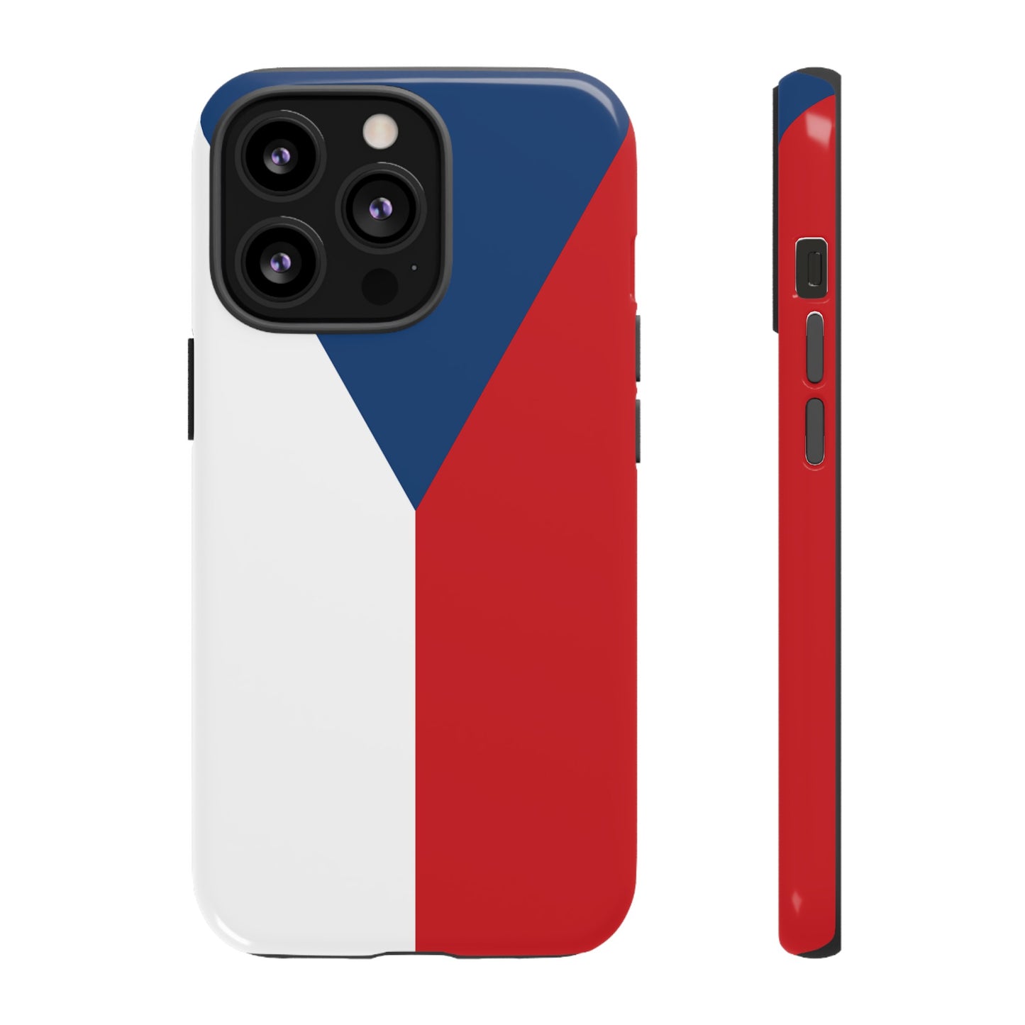 Czechia Flag Phone Case | iPhone 15 Plus/ Pro, 14, 13, 12| Google Pixel 7, Pro, 5| Samsung Galaxy S23 All Major Phone Models