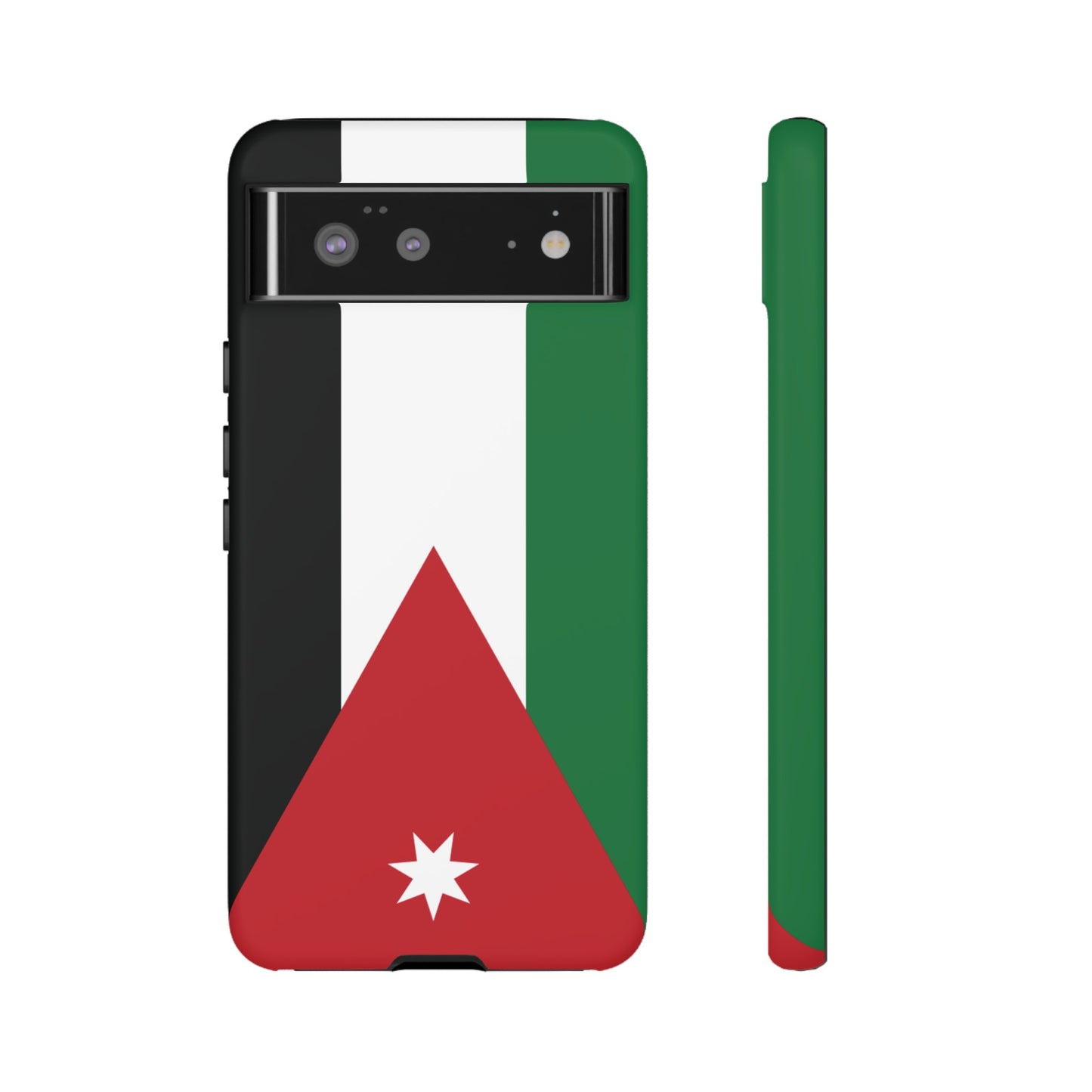 Jordan Flag Phone Case |iPhone 15 Plus/ Pro, 14, 13, 12|Google Pixel 7, Pro, 5| Samsung Galaxy S23 All Major Phone Models