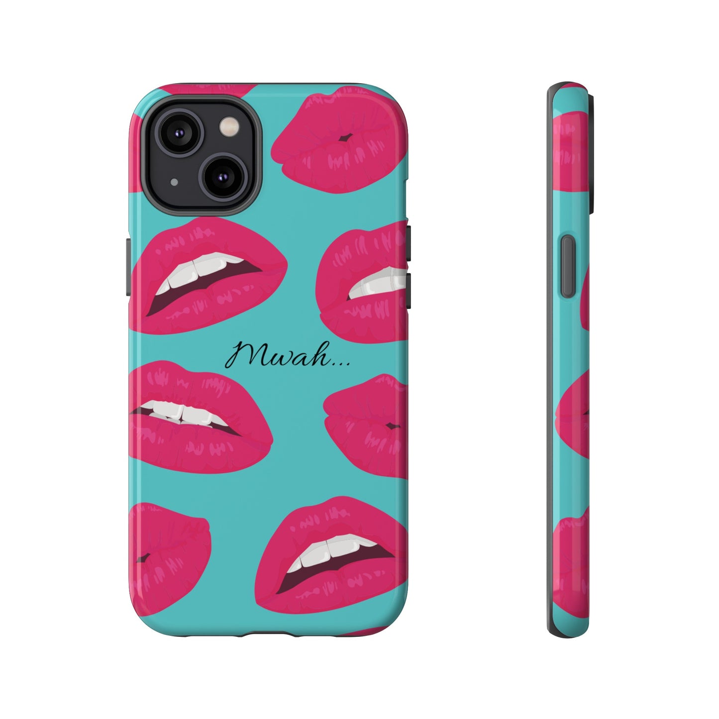 Mwah! Wallpaper Phone Case | iPhone 15 Plus/ Pro, 14, 13, 12| Google Pixel 7, Pro, 5| Samsung Galaxy S23 All Major Phone Models