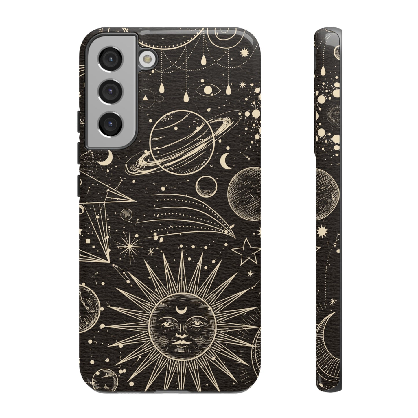 Golden Universe Wallpaper Phone Case | iPhone 15 Plus/ Pro, 14, 13, 12| Google Pixel 7, Pro, 5| Samsung Galaxy S23 All Major Phone Models