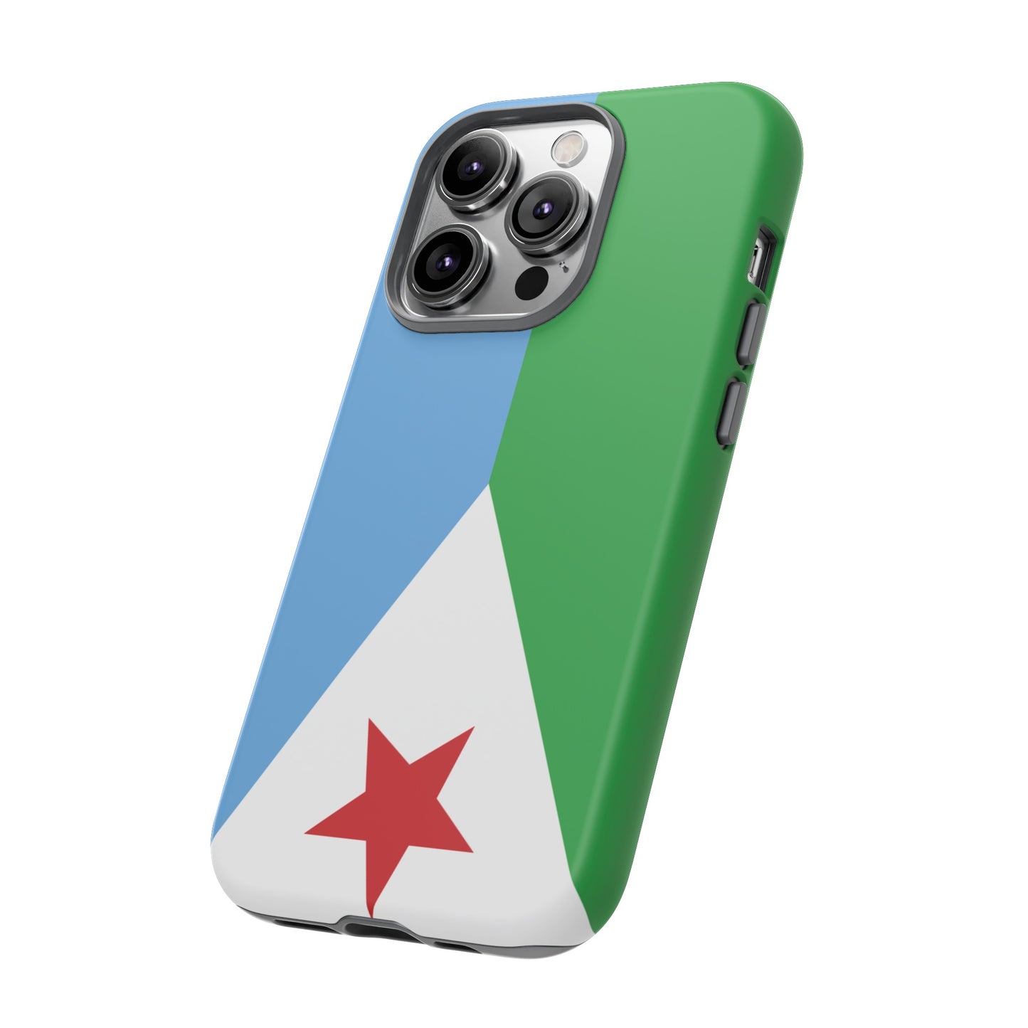 Djibouti Flag Phone Case | iPhone 15 Plus/ Pro, 14, 13, 12| Google Pixel 7, Pro, 5| Samsung Galaxy S23 All Major Phone Models