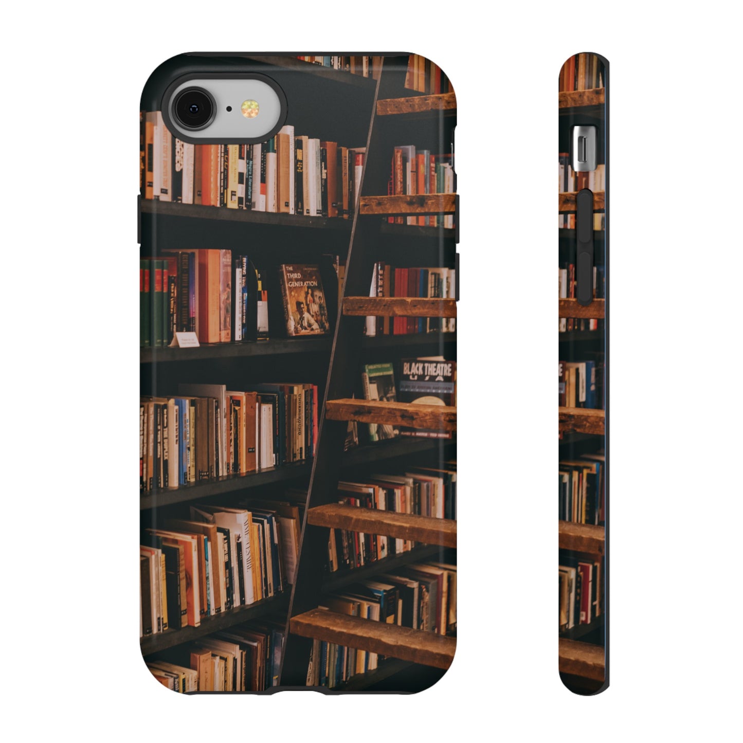 Bookcase Wallpaper Phone Case | iPhone 15 Plus/ Pro, 14, 13, 12| Google Pixel 7, Pro, 5| Samsung Galaxy S23 All Major Phone Models