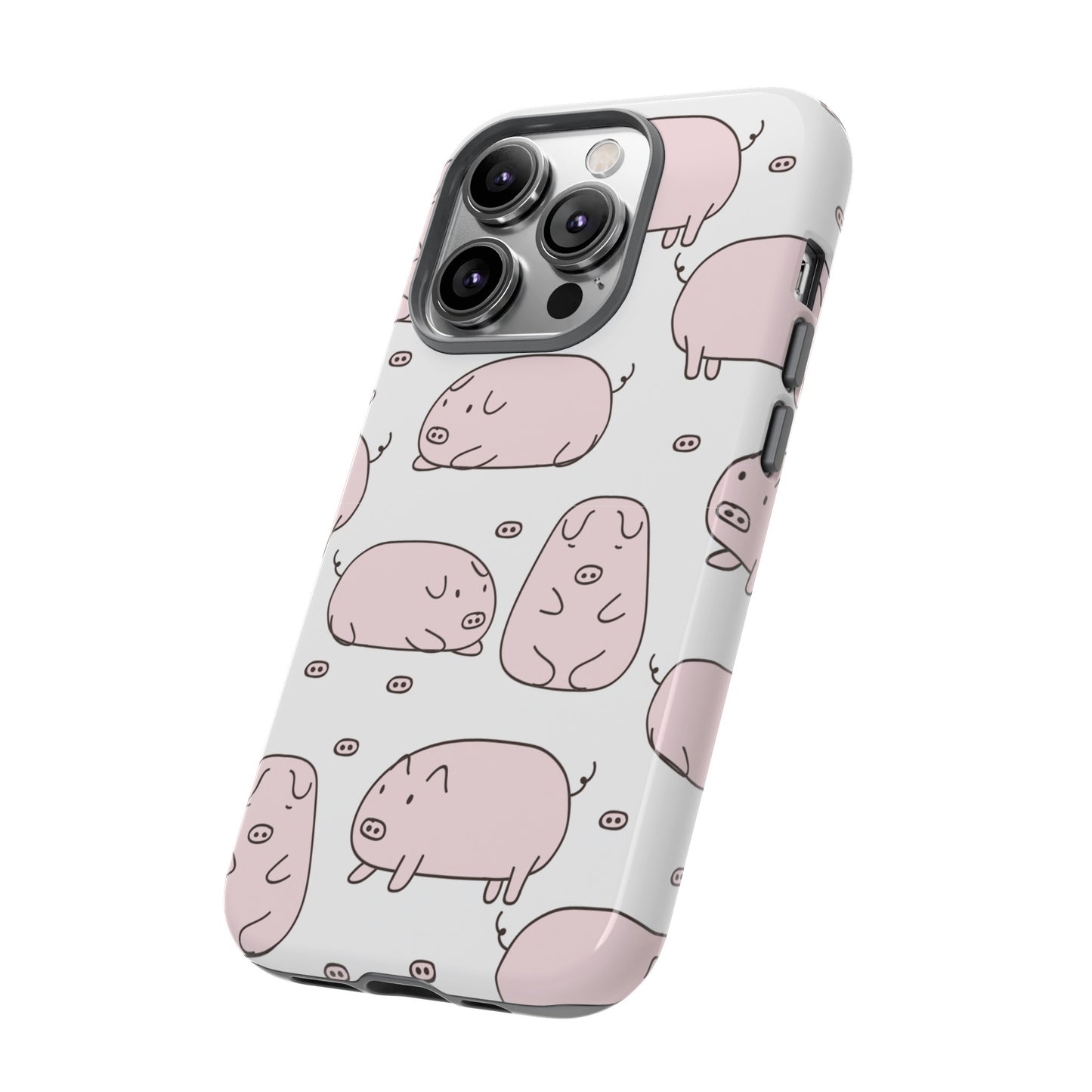 Pig Wallpaper Phone Case | iPhone 15 Plus/ Pro, 14, 13, 12| Google Pixel 7, Pro, 5| Samsung Galaxy S23 All Major Phone Models