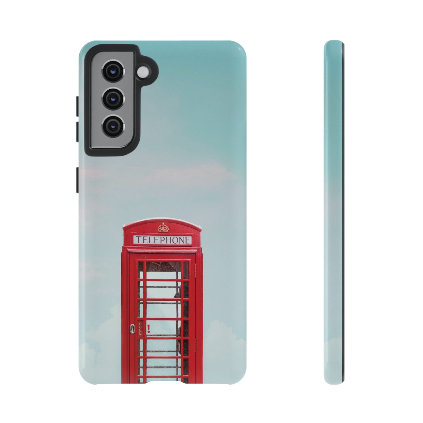 Telephone Booth Wallpaper Phone Case |iPhone 15 Plus/ Pro, 14, 13, 12|Google Pixel 7, Pro, 5| Samsung Galaxy S23 All Major Phone Models