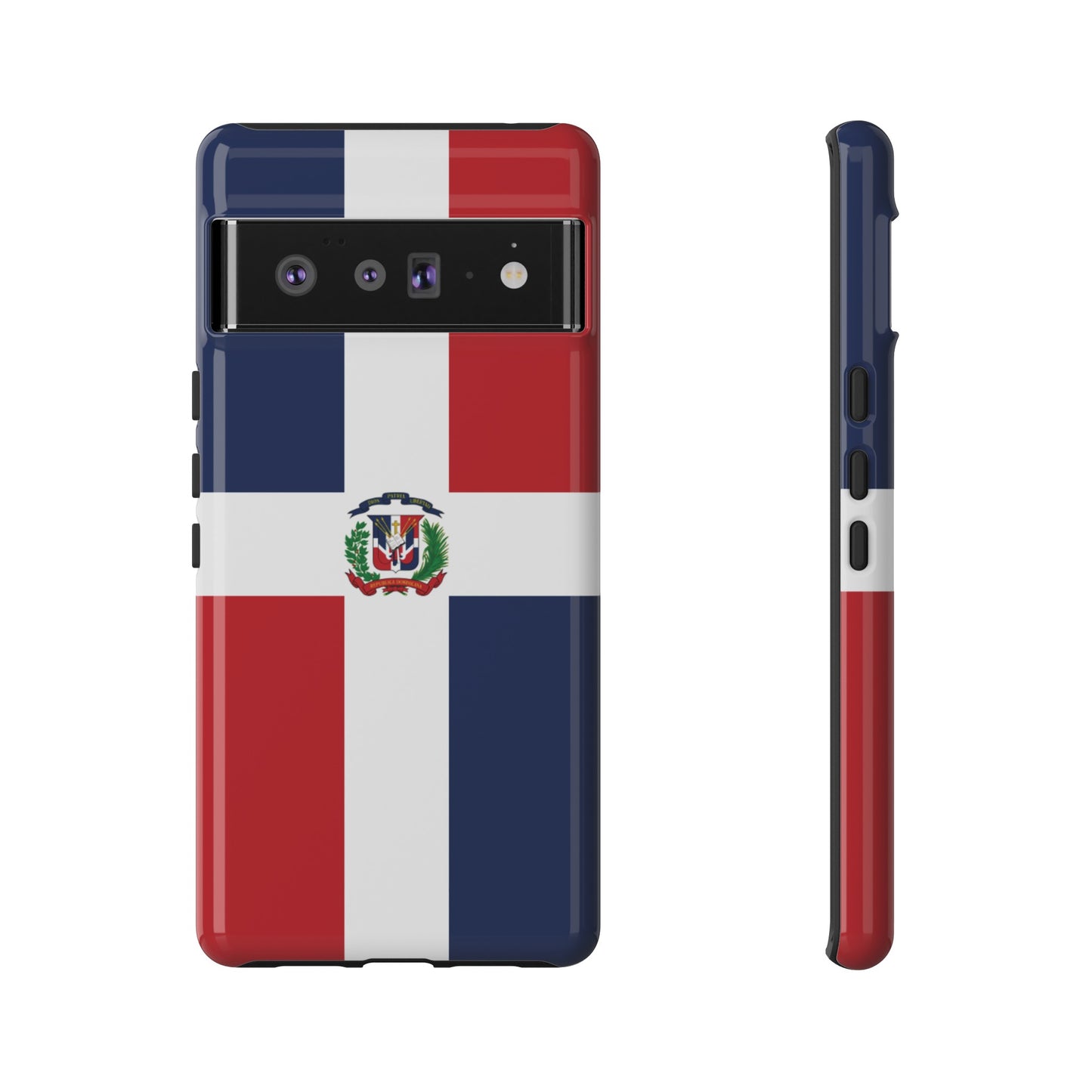 Dominican Republic Flag Phone Case | iPhone 15 Plus/ Pro, 14, 13, 12| Google Pixel 7, Pro, 5| Samsung Galaxy S23 All Major Phone Models