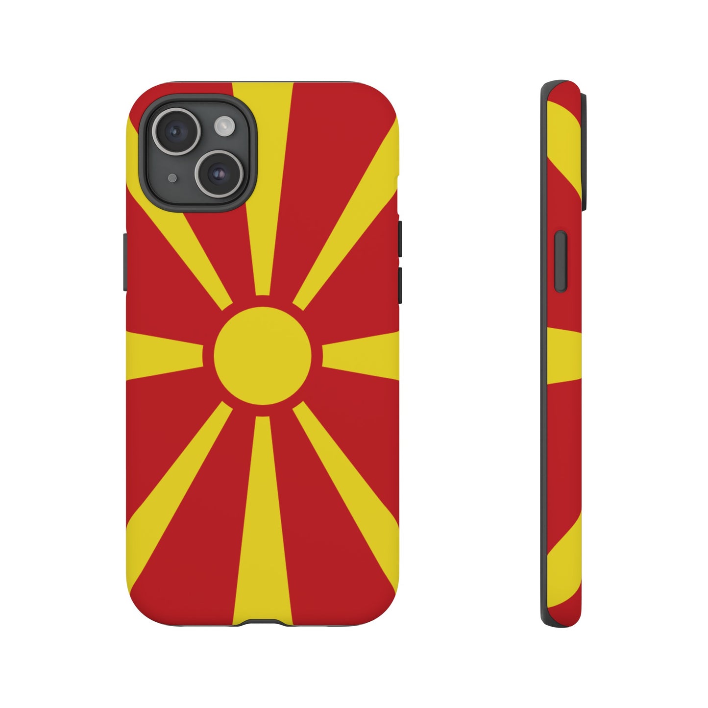 Macedonia Flag Phone Case | iPhone 15 Plus/ Pro, 14, 13, 12| Google Pixel 7, Pro, 5| Samsung Galaxy S23 All Major Phone Models