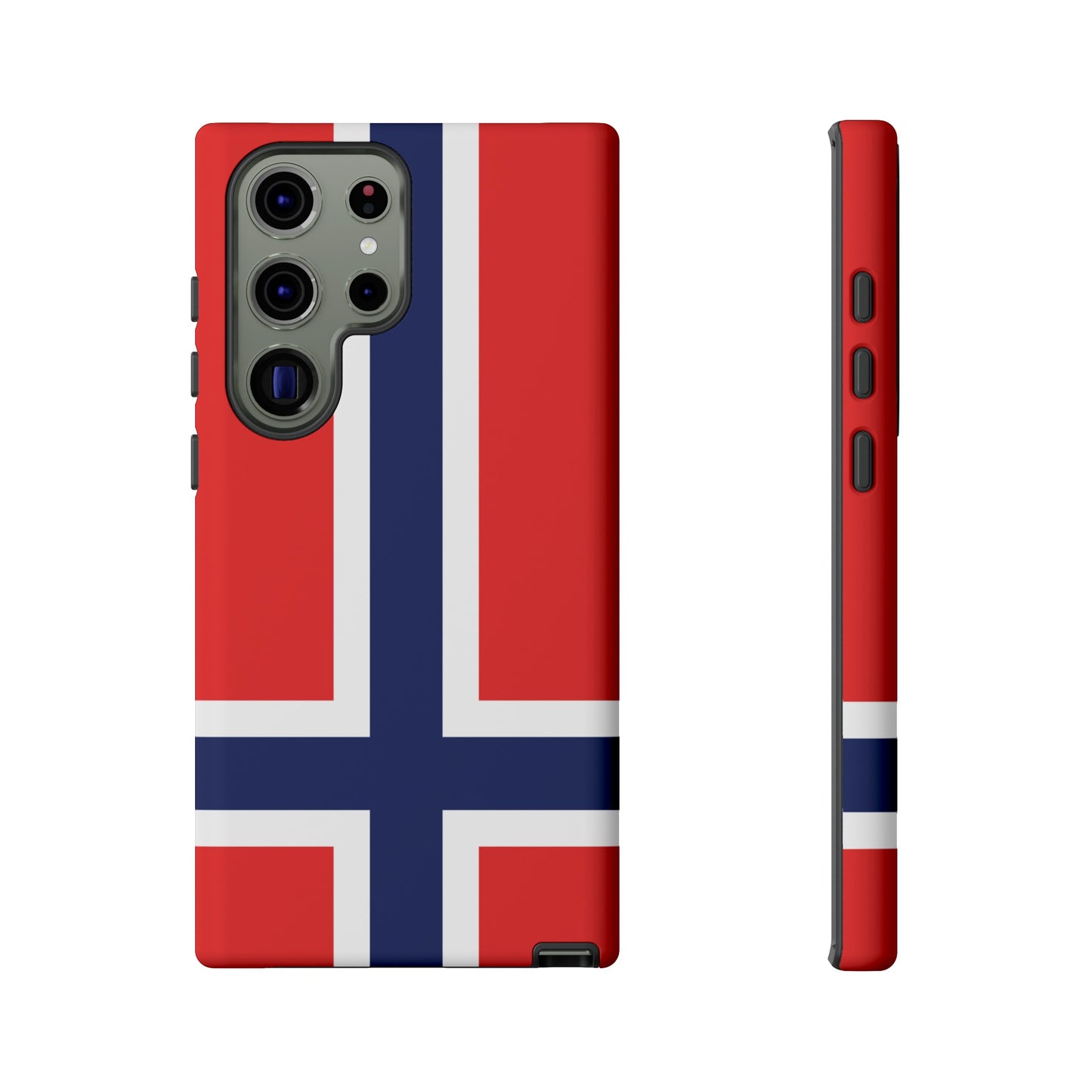 Norway Flag Phone Case | iPhone 15 Plus/ Pro, 14, 13, 12| Google Pixel 7, Pro, 5| Samsung Galaxy S23 All Major Phone Models