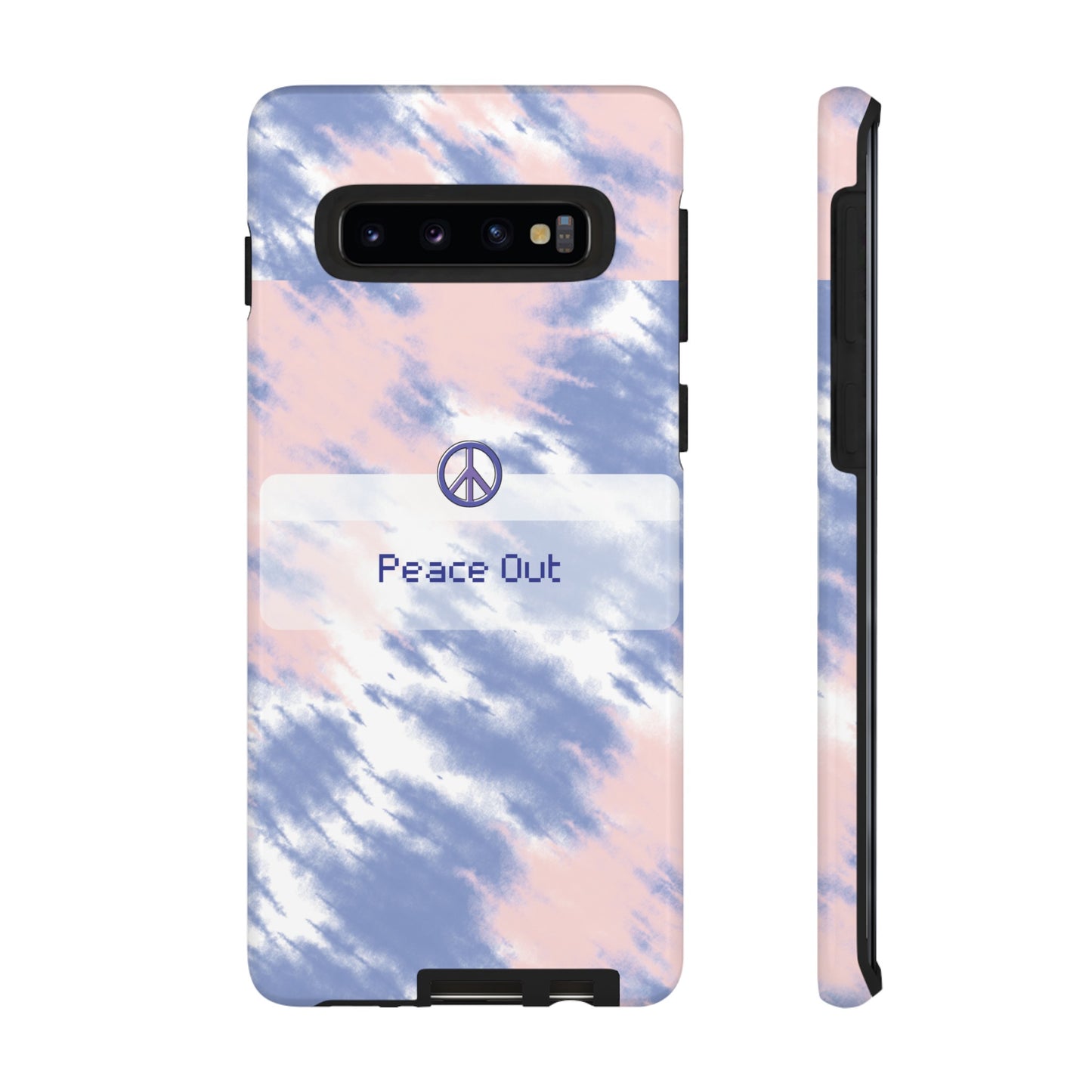 Peace Out Wallpaper Phone Case | iPhone 15 Plus/ Pro, 14, 13, 12| Google Pixel 7, Pro, 5| Samsung Galaxy S23 All Major Phone Models