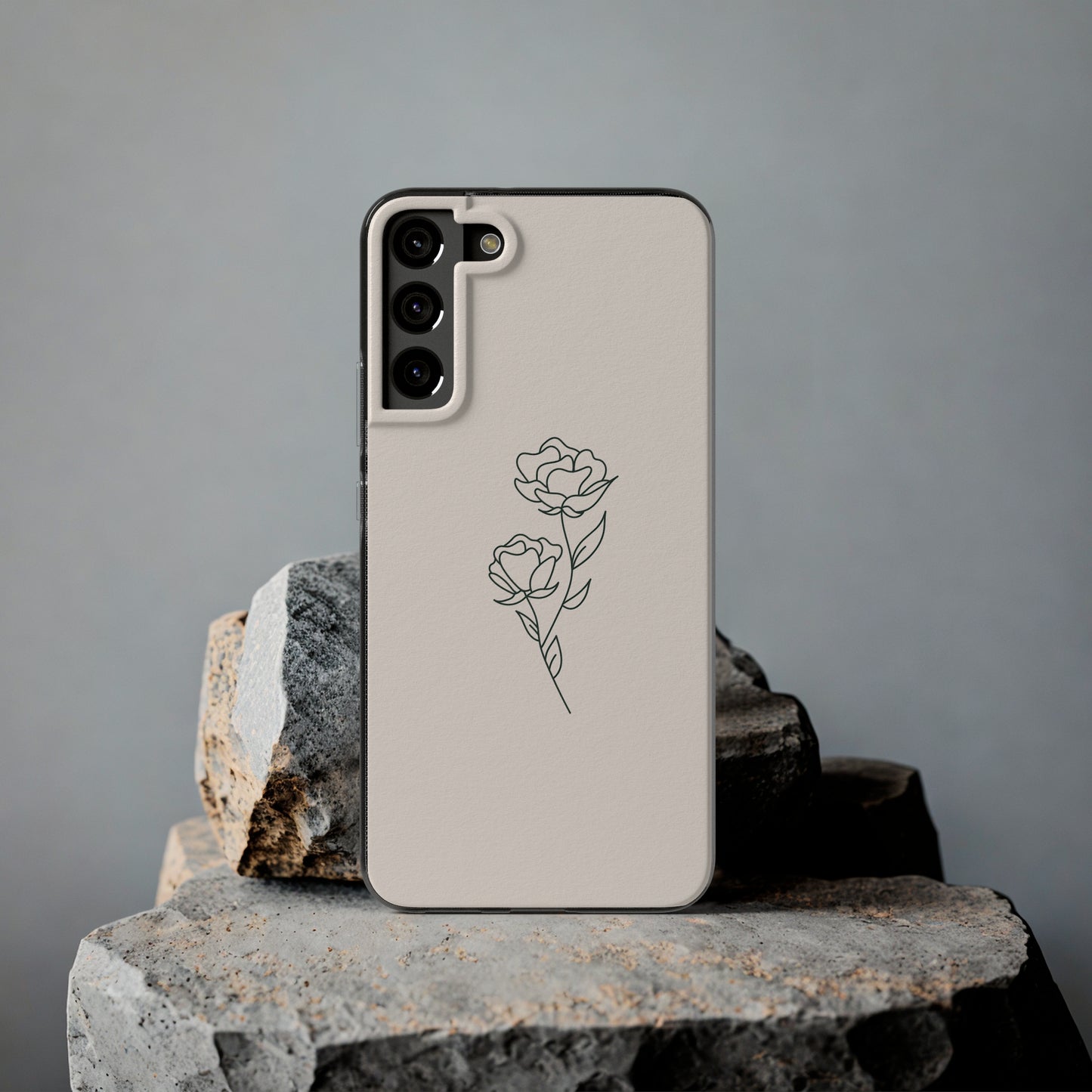 Simple Rose Phone Case | iPhone 15 Plus/ Pro, 14, 13, 12| Google Pixel 7, Pro, 5| Samsung Galaxy S23 All Major Phone Models