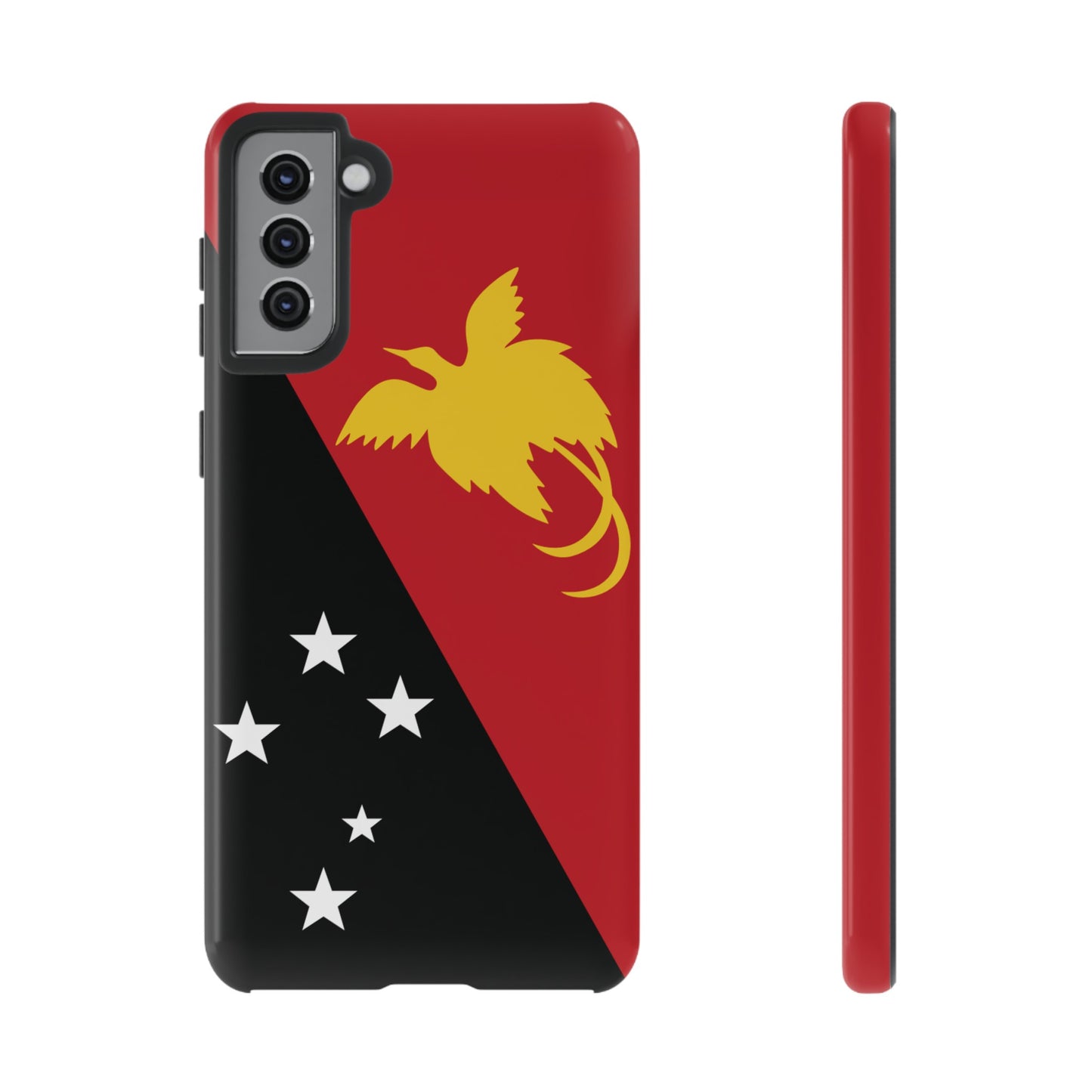 Papa New Guinea Flag Phone Case | iPhone 15 Plus/ Pro, 14, 13, 12| Google Pixel 7, Pro, 5| Samsung Galaxy S23 All Major Phone Models