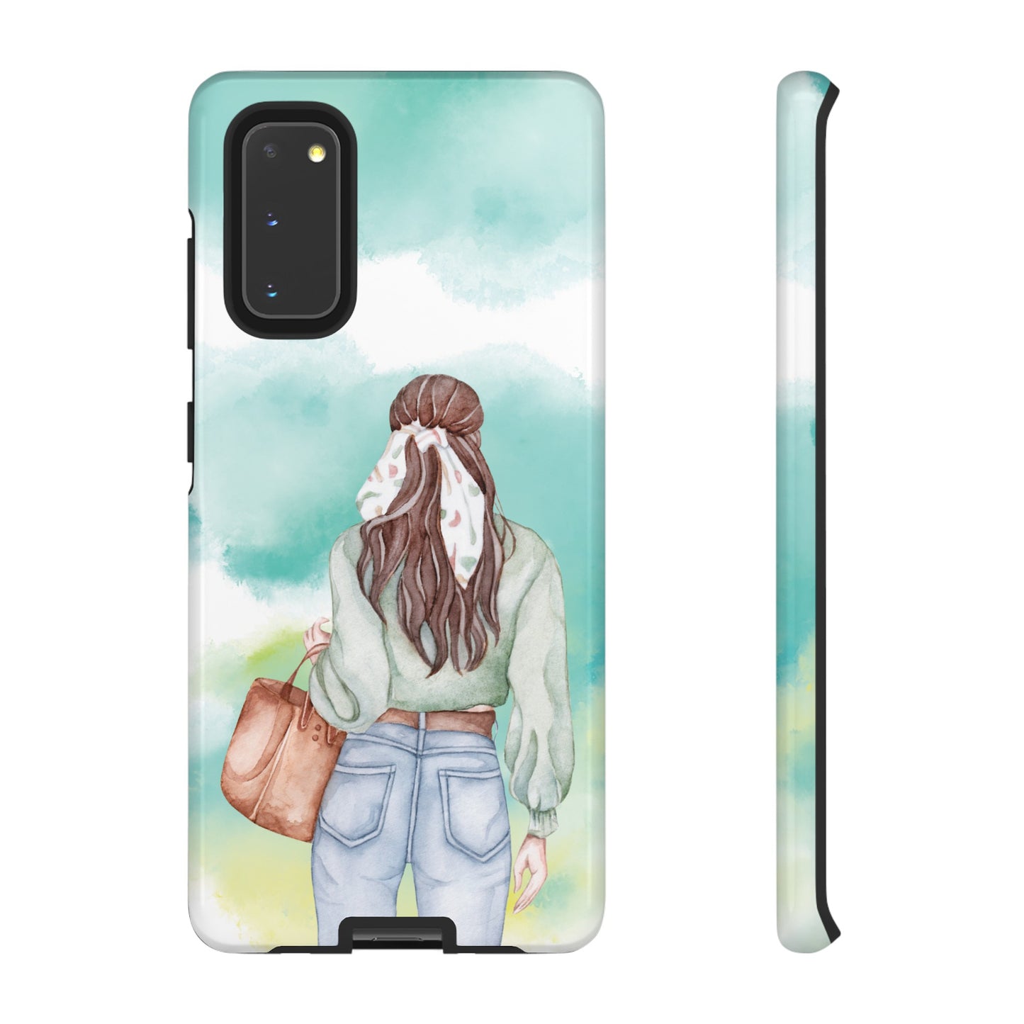 Girl Wallpaper Phone Case | iPhone 15 Plus/ Pro, 14, 13, 12| Google Pixel 7, Pro, 5| Samsung Galaxy S23 All Major Phone Models