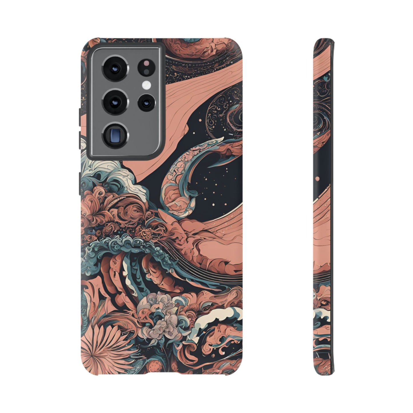 Abstract Landscape Phone Case| iPhone 15 Plus/ Pro, 14, 13, 12| Google Pixel 7, Pro, 5| Samsung Galaxy S23 All Major Phone Models