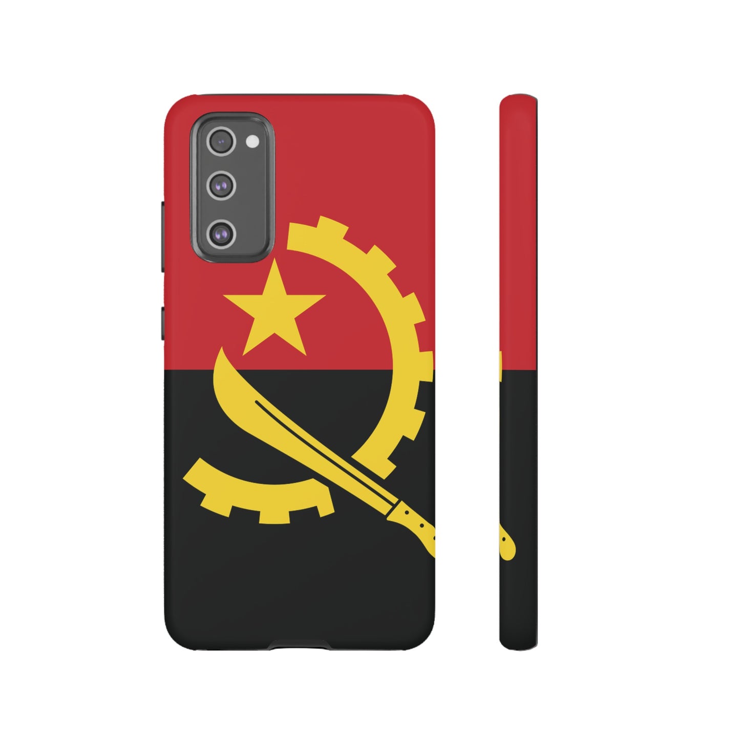 Angola Flag Phone Case | iPhone 15 Plus/ Pro, 14, 13, 12| Google Pixel 7, Pro, 5| Samsung Galaxy S23 All Major Phone Models