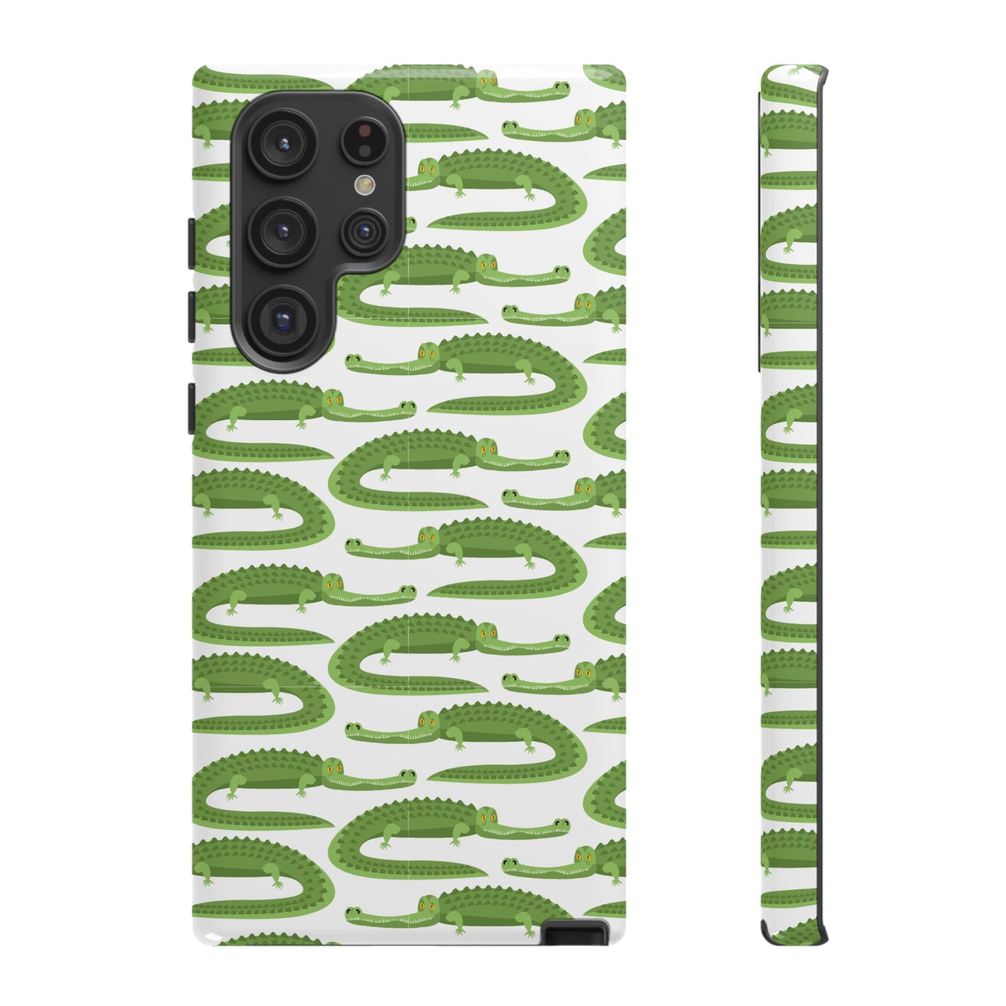 Crocodile Wallpaper Phone Case | iPhone 15 Plus/ Pro, 14, 13, 12| Google Pixel 7, Pro, 5| Samsung Galaxy S23 All Major Phone Models