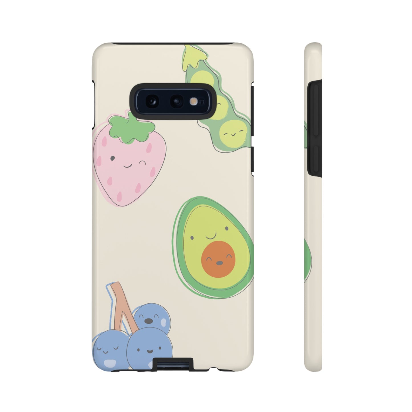 Happy Food Wallpaper Phone Case | iPhone 15 Plus/ Pro, 14, 13, 12| Google Pixel 7, Pro, 5| Samsung Galaxy S23 All Major Phone Models