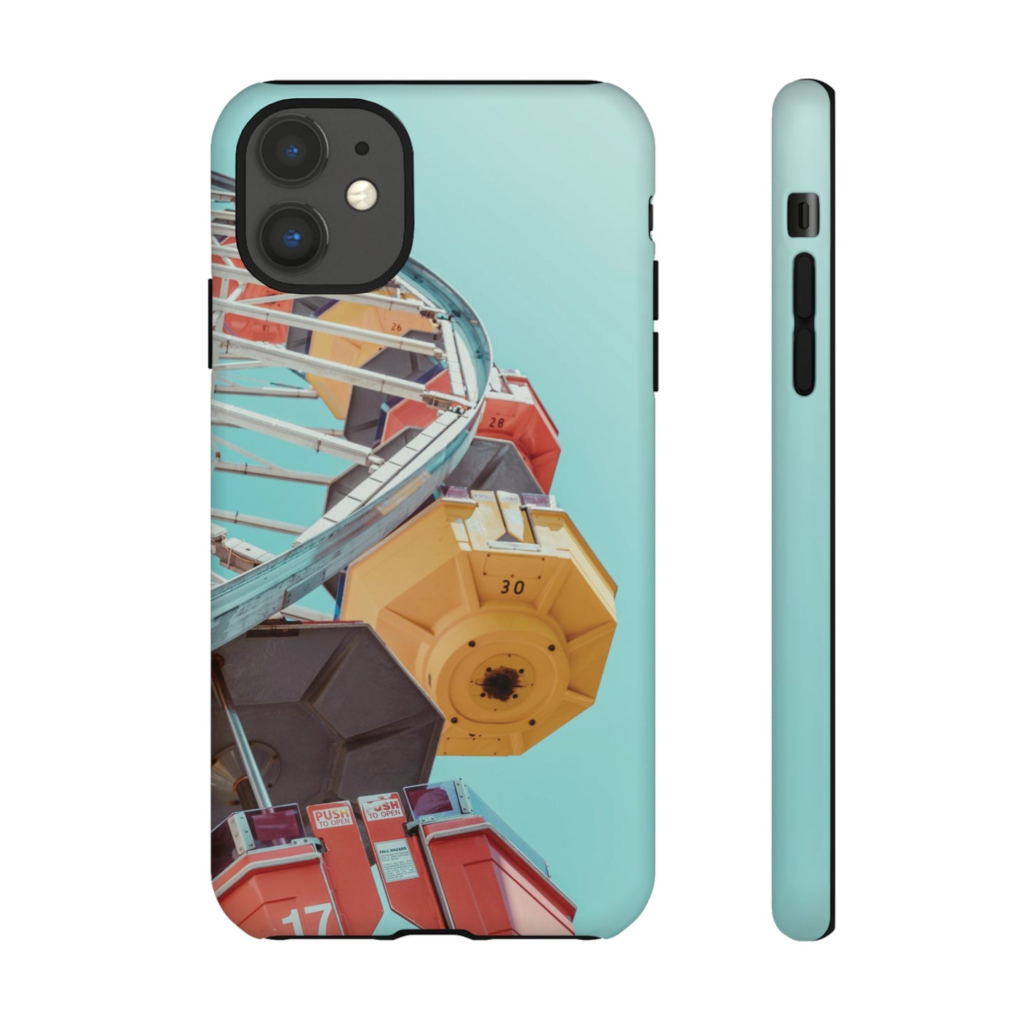 Ferris Wheel Wallpaper Phone Case | iPhone 15 Plus/ Pro, 14, 13, 12| Google Pixel 7, Pro, 5| Samsung Galaxy S23 All Major Phone Models