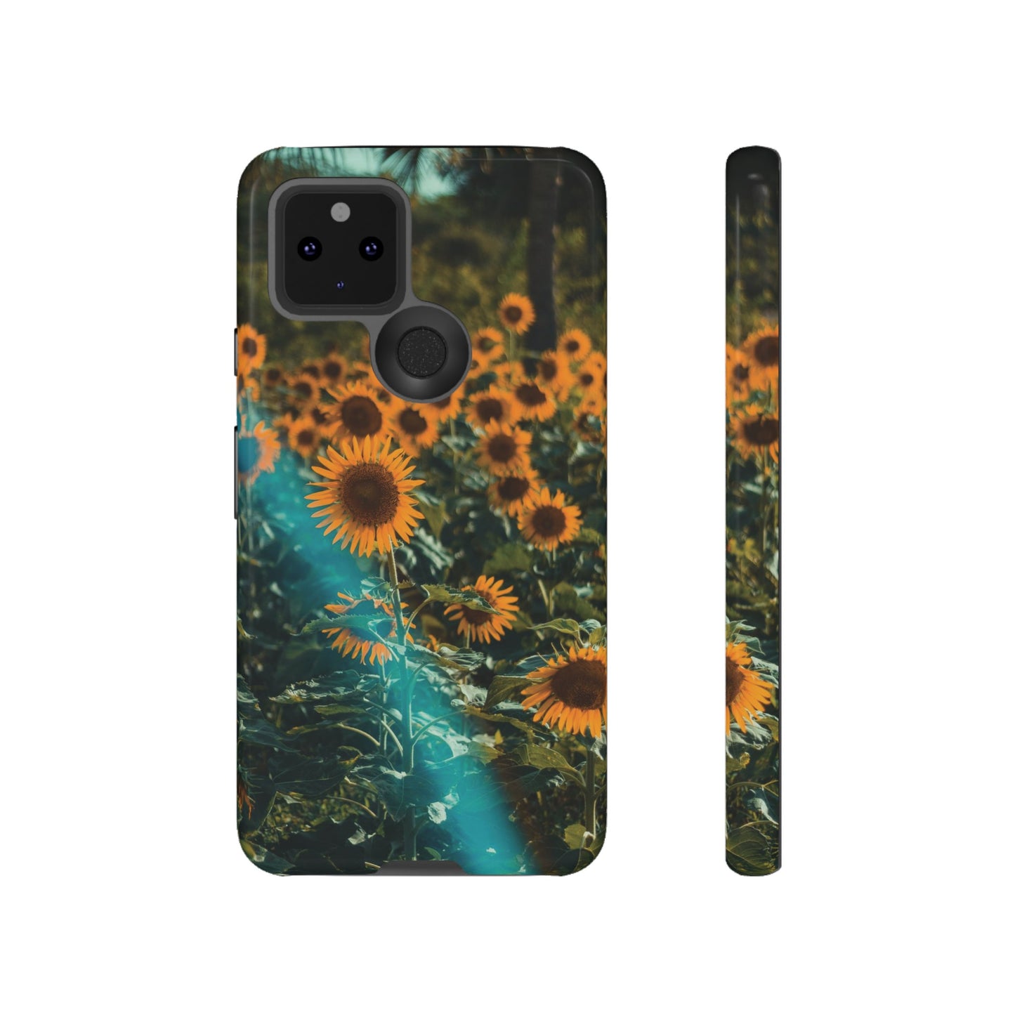 Sunflower Field Wallpaper Phone Case | iPhone 15 Plus/ Pro, 14, 13, 12| Google Pixel 7, Pro, 5| Samsung Galaxy S23 All Major Phone Models