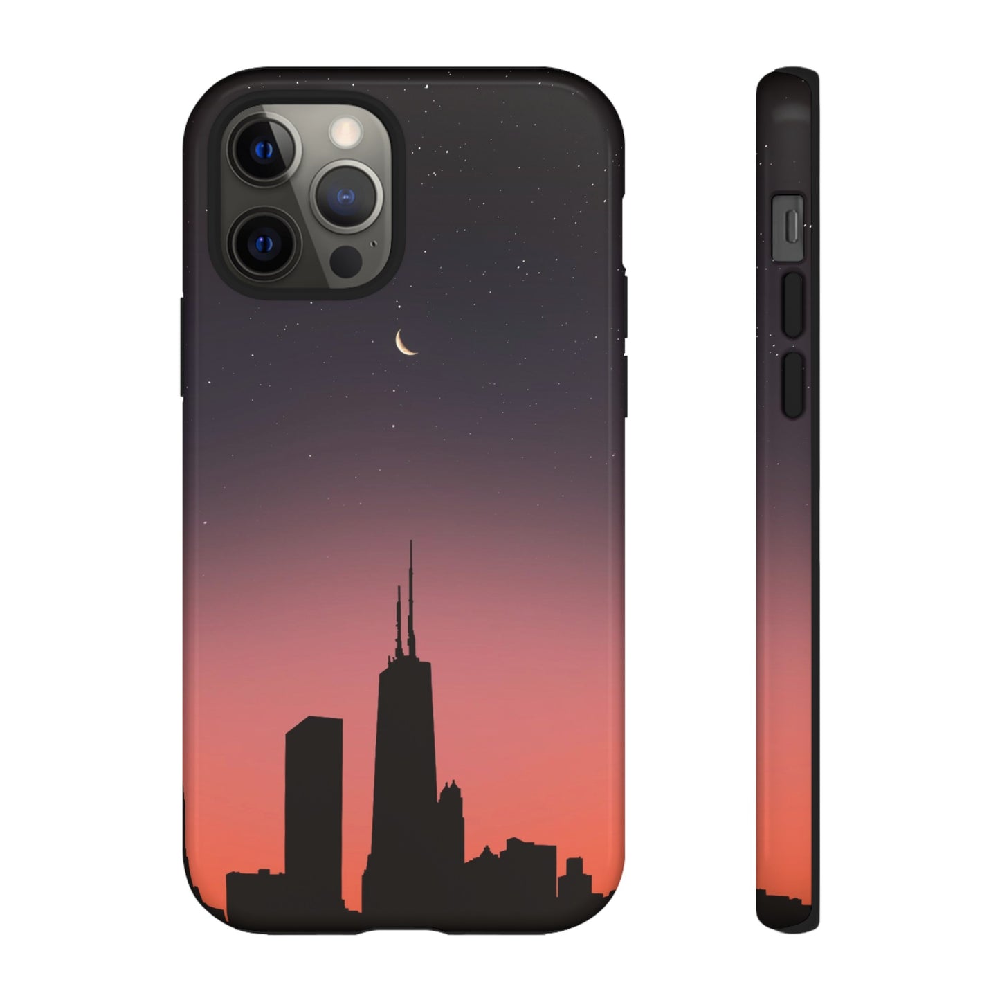 Chicago Skyline Wallpaper Phone Case | iPhone 15 Plus/ Pro, 14, 13, 12| Google Pixel 7, Pro, 5| Samsung Galaxy S23 All Major Phone Models