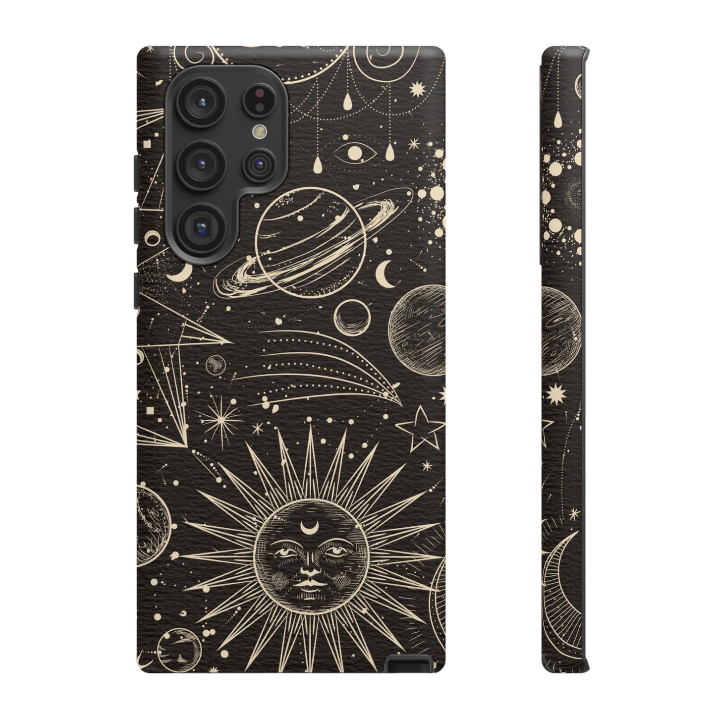 Golden Universe Wallpaper Phone Case | iPhone 15 Plus/ Pro, 14, 13, 12| Google Pixel 7, Pro, 5| Samsung Galaxy S23 All Major Phone Models