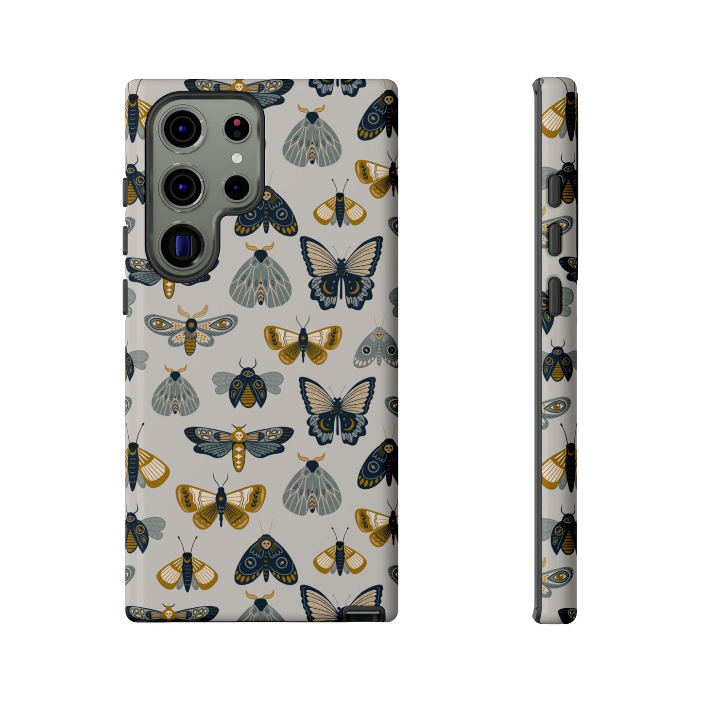 Butterfly and Moth Wallpaper Phone Case | iPhone 15 Plus/ Pro, 14, 13, 12| Google Pixel 7, Pro, 5| Samsung Galaxy S23 All Major Phone Models