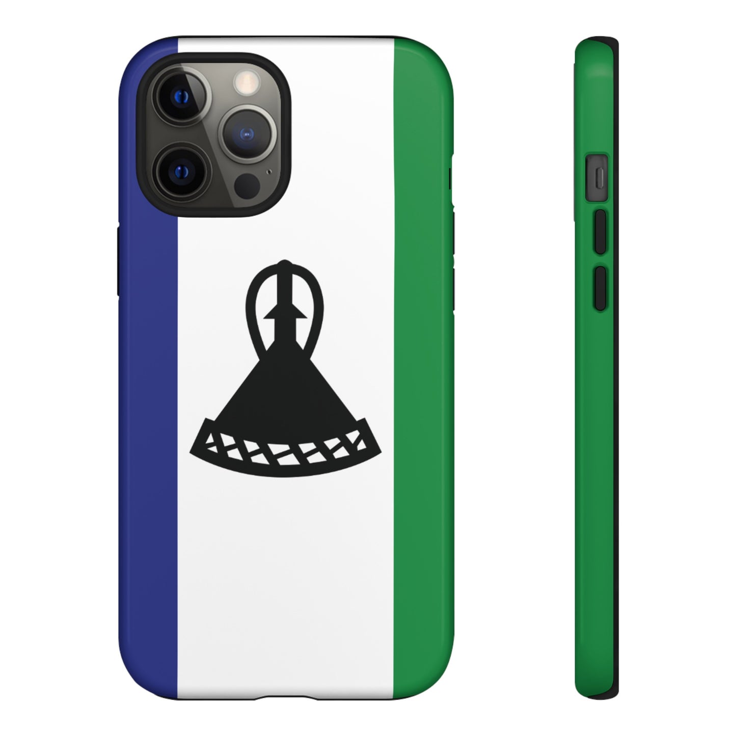 Lesotho Flag Phone Case | iPhone 15 Plus/ Pro, 14, 13, 12| Google Pixel 7, Pro, 5| Samsung Galaxy S23 All Major Phone Models