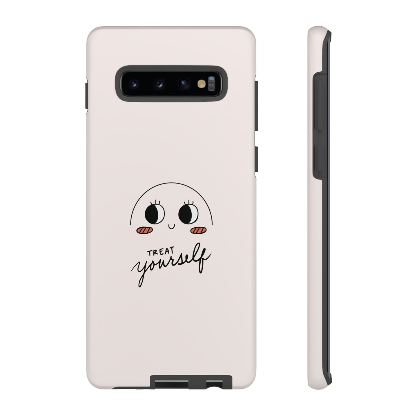 Treat Yourself Wallpaper Phone Case | iPhone 15 Plus/ Pro, 14, 13, 12| Google Pixel 7, Pro, 5| Samsung Galaxy S23 All Major Phone Models