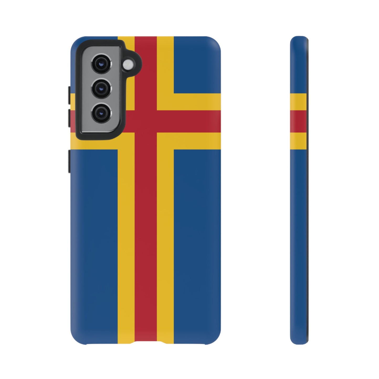 Aland Islands (Finland) Flag Phone Case | iPhone 15 Plus/ Pro, 14, 13, 12| Google Pixel 7, Pro, 5| Samsung Galaxy S23 All Major Phone Models