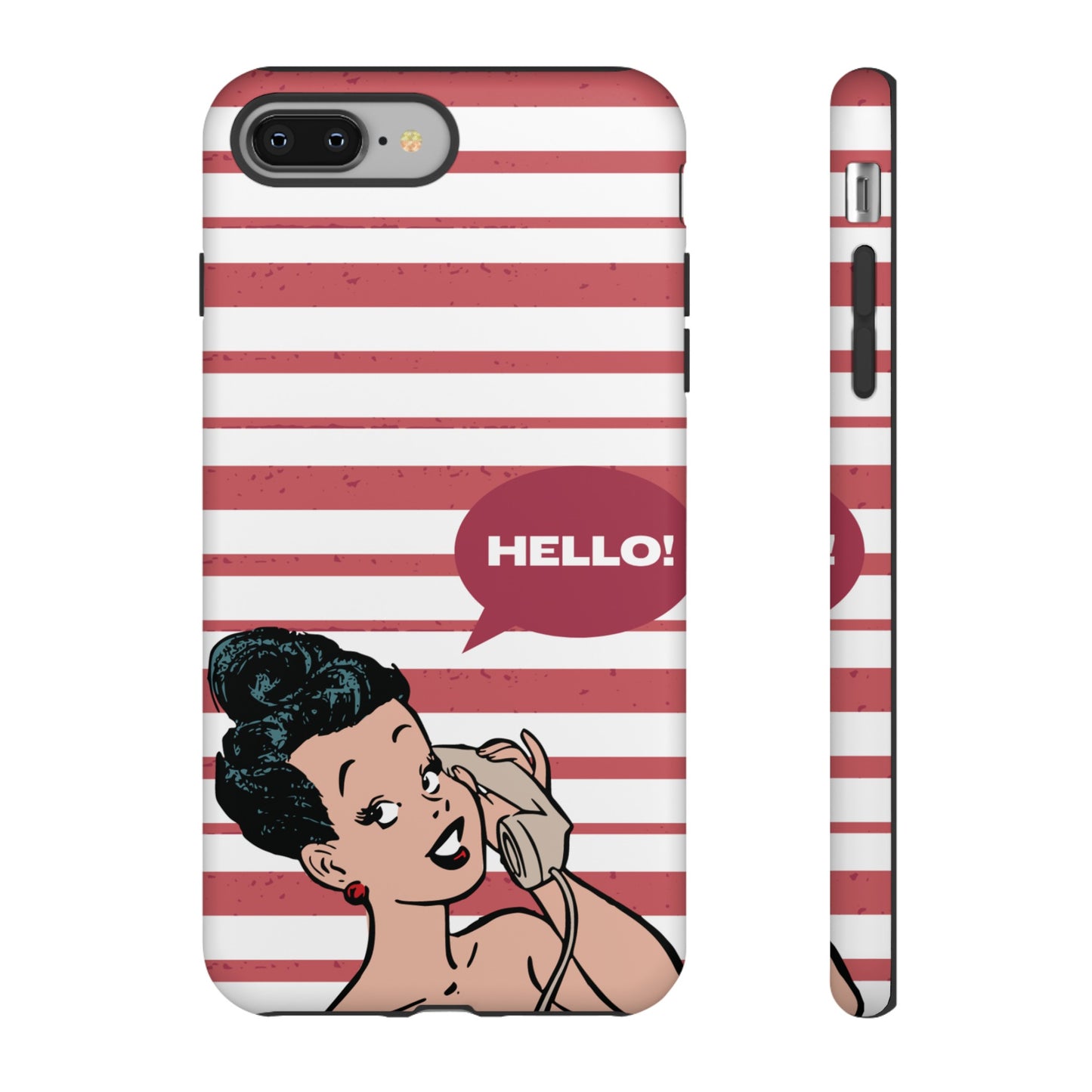 Hello! Wallpaper Phone Case | iPhone 15 Plus/ Pro, 14, 13, 12| Google Pixel 7, Pro, 5| Samsung Galaxy S23 All Major Phone Models