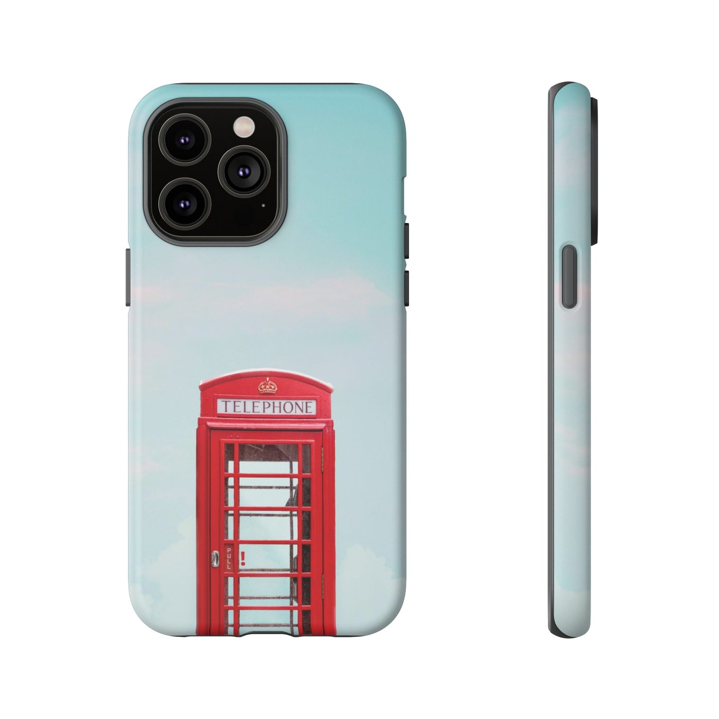 Telephone Booth Wallpaper Phone Case |iPhone 15 Plus/ Pro, 14, 13, 12|Google Pixel 7, Pro, 5| Samsung Galaxy S23 All Major Phone Models