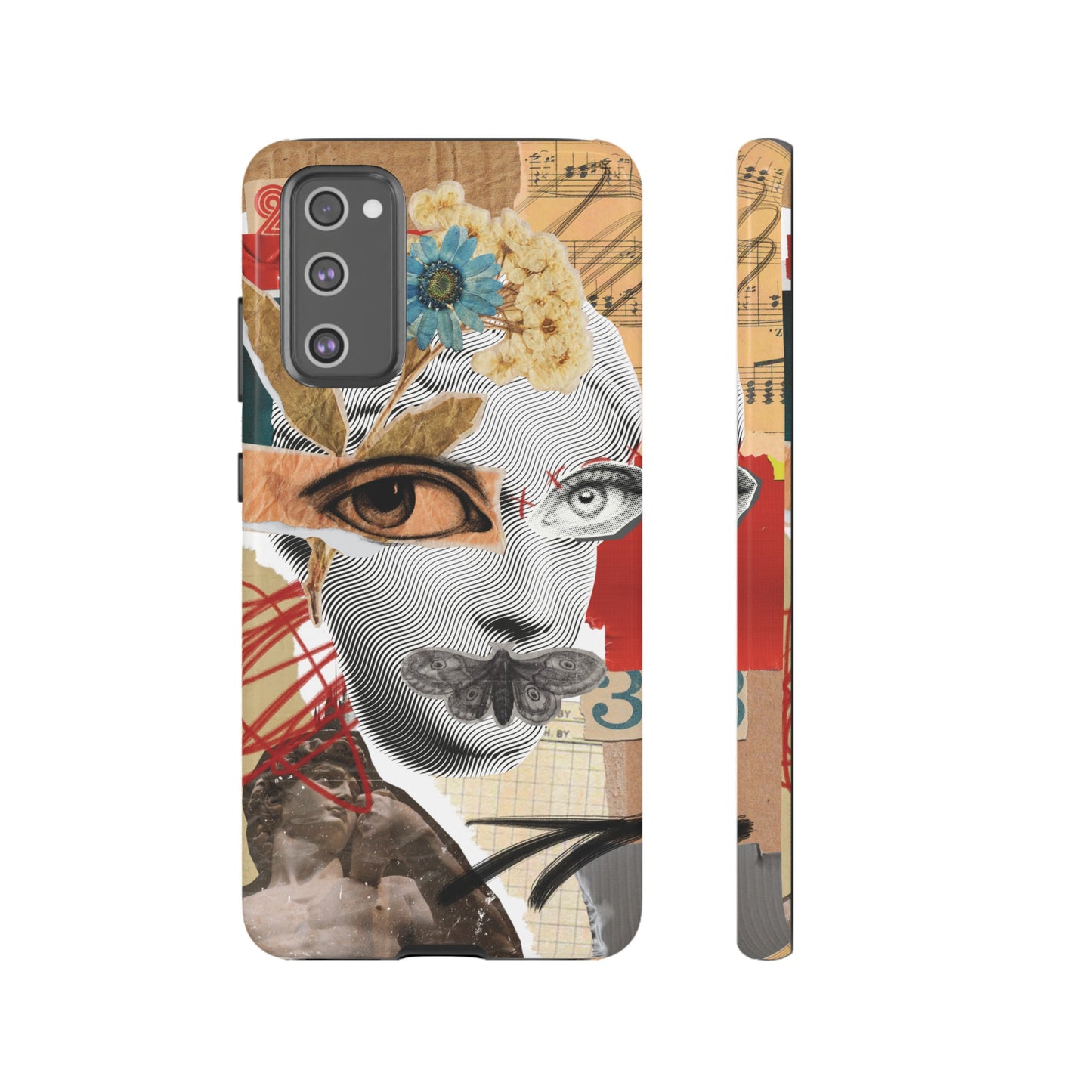 Woman Collage Wallpaper Phone Case | iPhone 15 Plus/ Pro, 14, 13, 12| Google Pixel 7, Pro, 5| Samsung Galaxy S23 All Major Phone Models