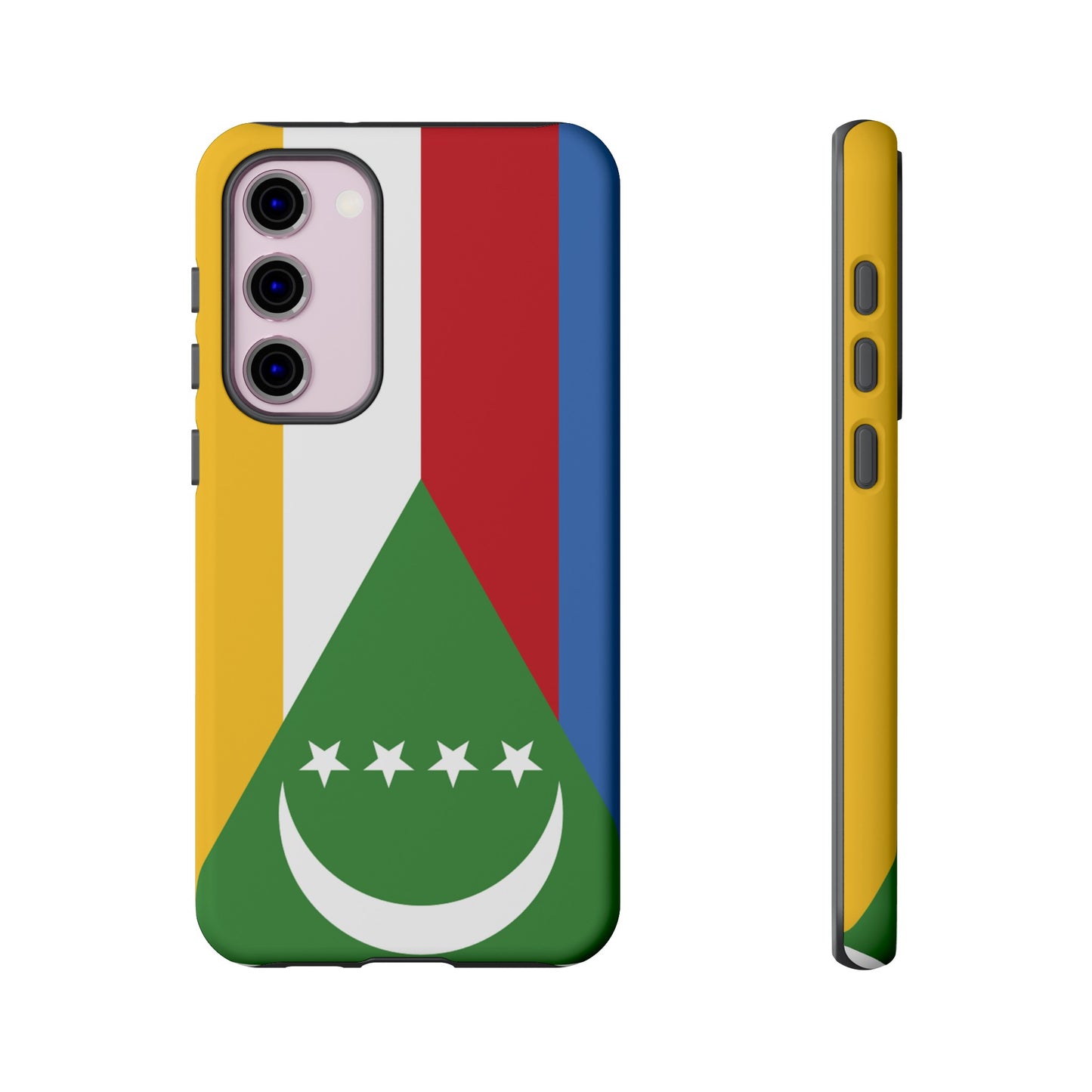 Comoros Flag Phone Case | iPhone 15 Plus/ Pro, 14, 13, 12| Google Pixel 7, Pro, 5| Samsung Galaxy S23 All Major Phone Models