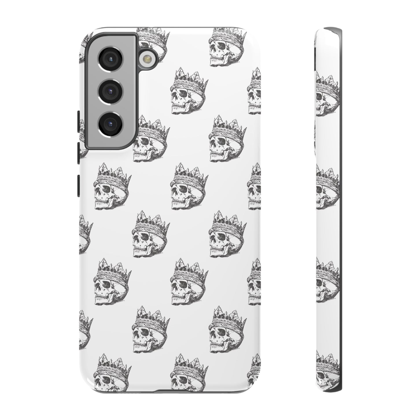 Skull Wallpaper Phone Case | iPhone 15 Plus/ Pro, 14, 13, 12| Google Pixel 7, Pro, 5| Samsung Galaxy S23 All Major Phone Models