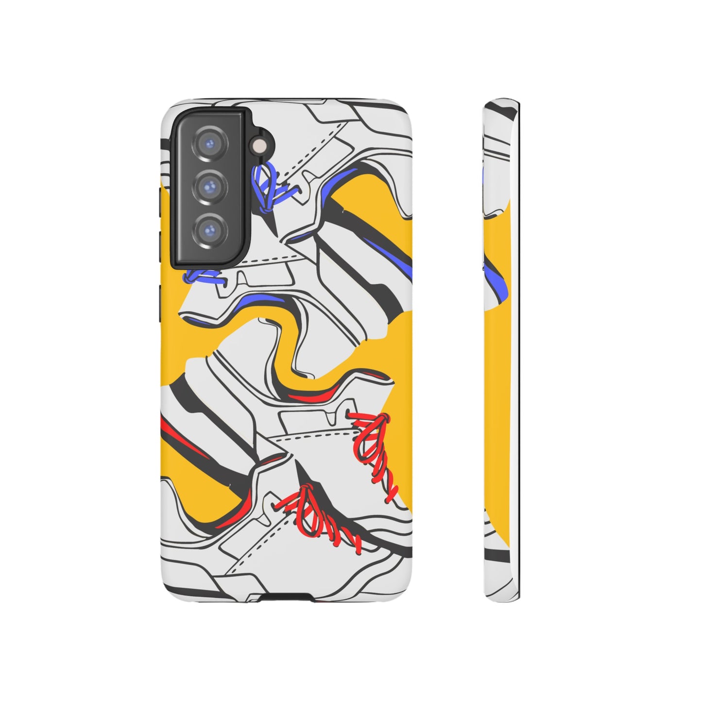 Sneakers Wallpaper Phone Case | iPhone 15 Plus/ Pro, 14, 13, 12| Google Pixel 7, Pro, 5| Samsung Galaxy S23 All Major Phone Models