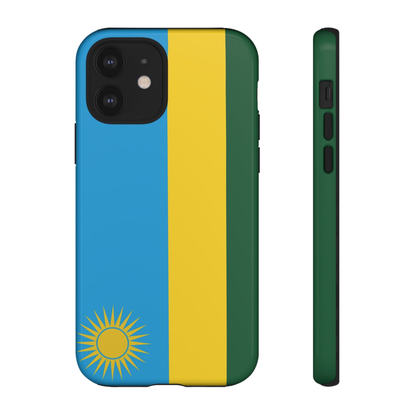 Rwanda Flag Phone Case | iPhone 15 Plus/ Pro, 14, 13, 12| Google Pixel 7, Pro, 5| Samsung Galaxy S23 All Major Phone Models