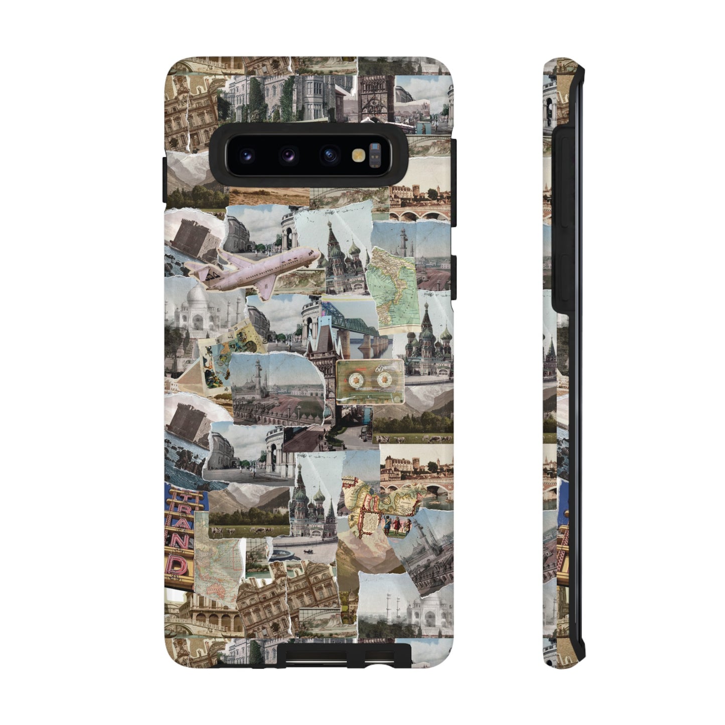 Travel Collage Wallpaper Phone Case | iPhone 15 Plus/ Pro, 14, 13, 12| Google Pixel 7, Pro, 5| Samsung Galaxy S23 All Major Phone Models