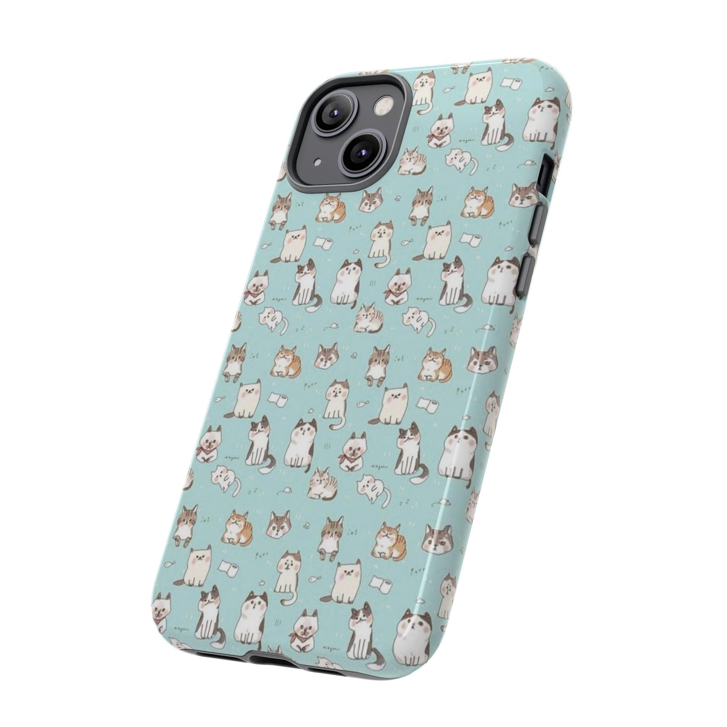 Tiny Kitten Wallpaper Phone Case | iPhone 15 Plus/ Pro, 14, 13, 12| Google Pixel 7, Pro, 5| Samsung Galaxy S23 All Major Phone Models