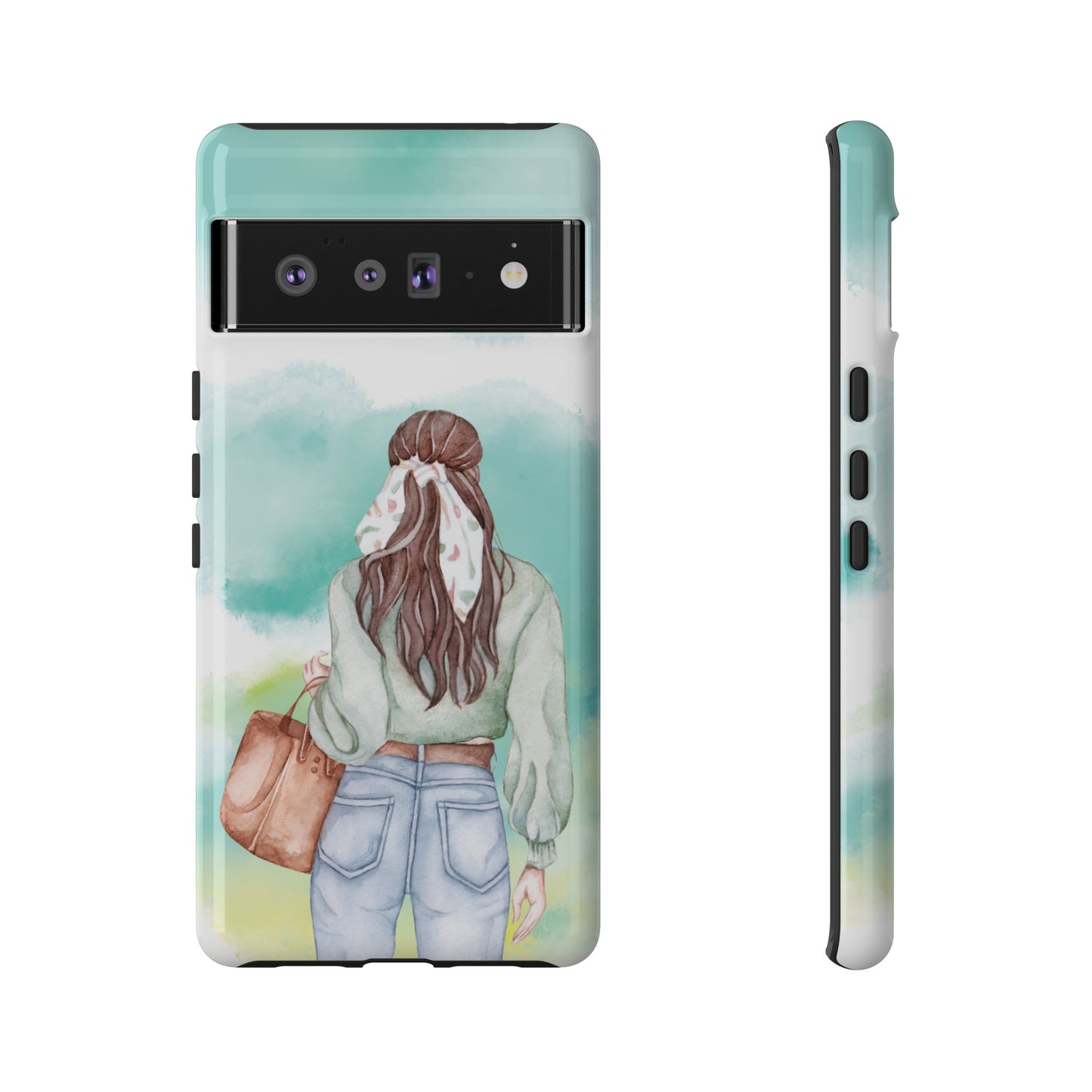 Girl Wallpaper Phone Case | iPhone 15 Plus/ Pro, 14, 13, 12| Google Pixel 7, Pro, 5| Samsung Galaxy S23 All Major Phone Models